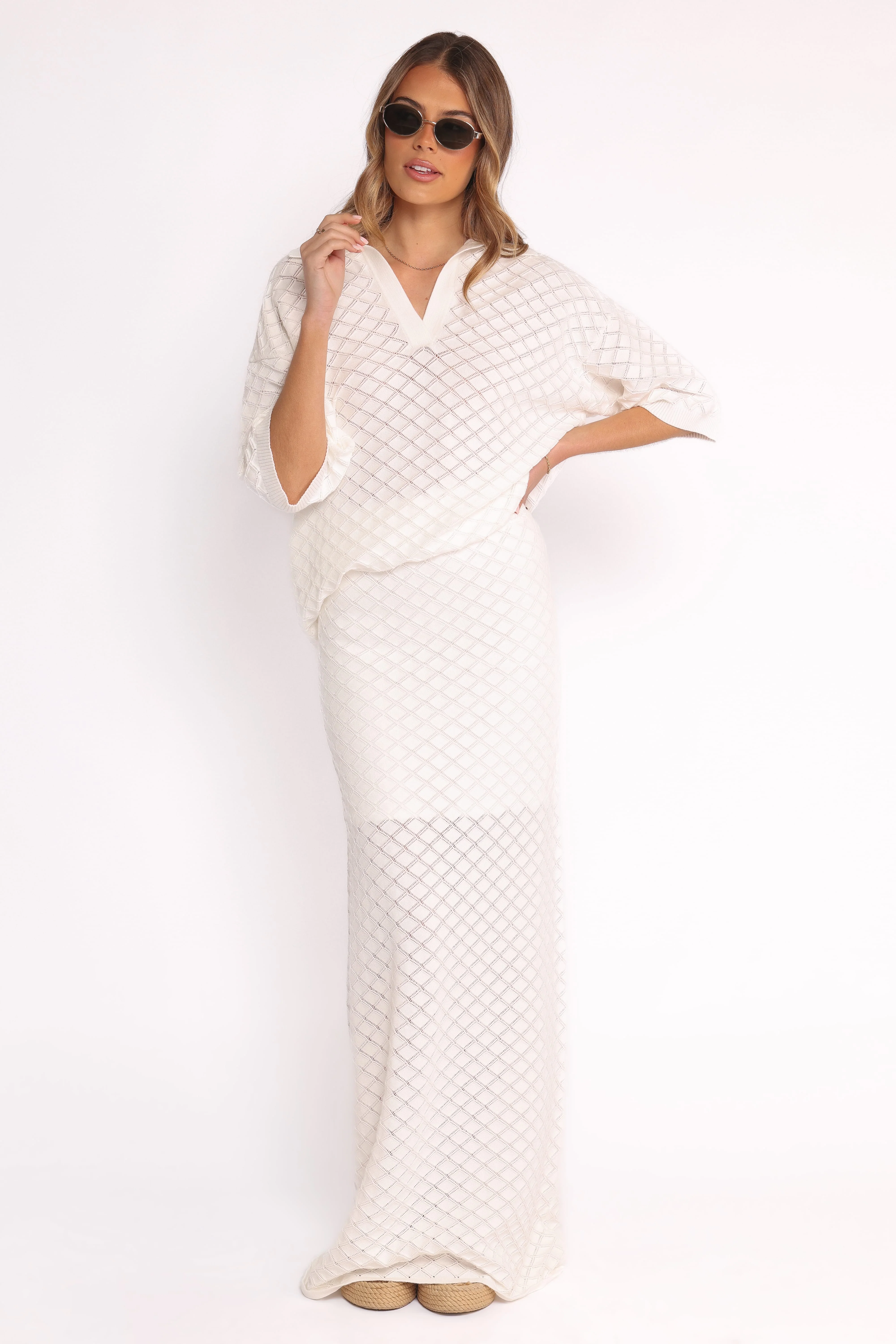Meera Top - White
