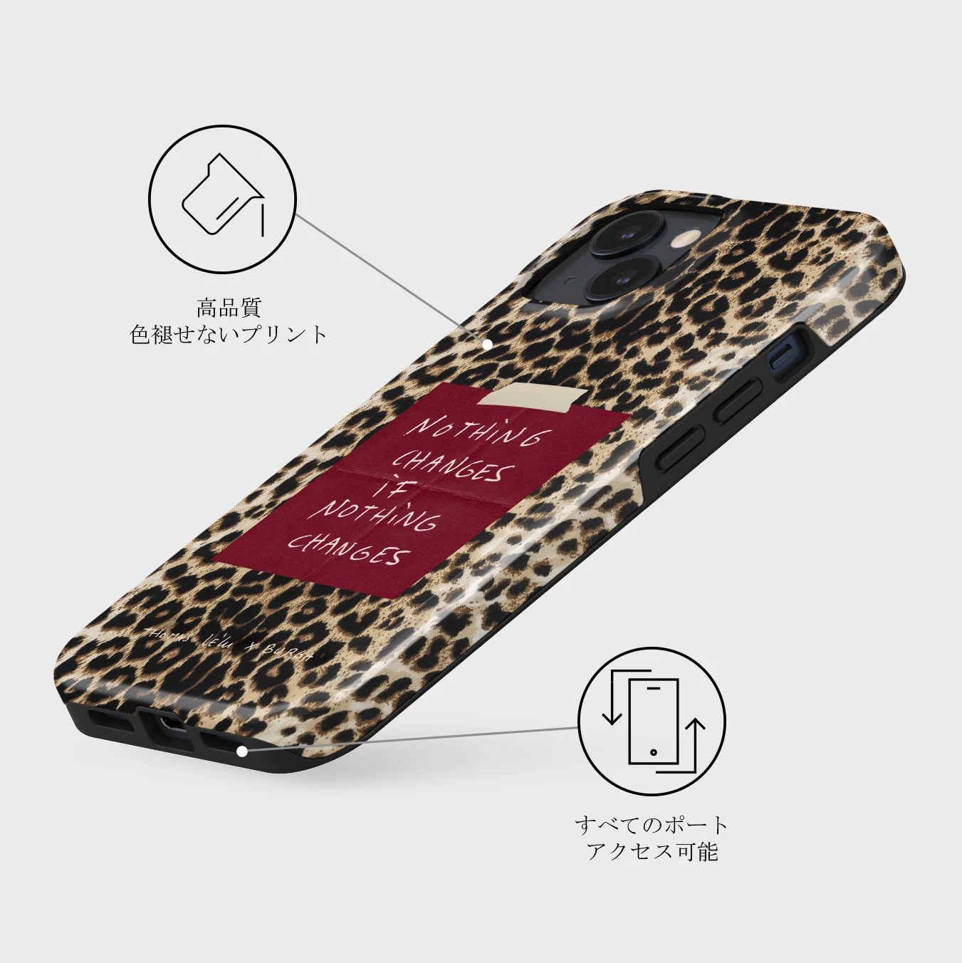 Nothing Changes - iPhone 13 ケース