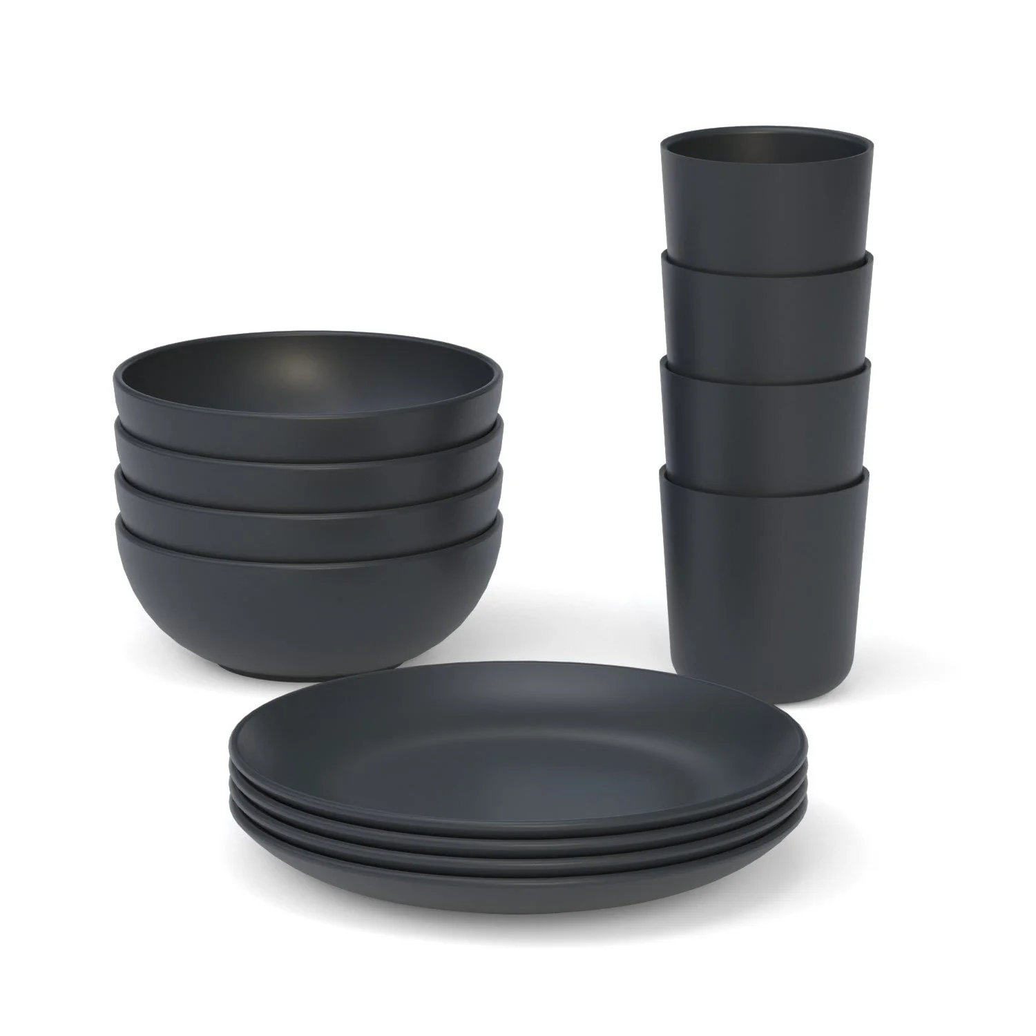 Vogeelle Everyday Basics Round Set - Black