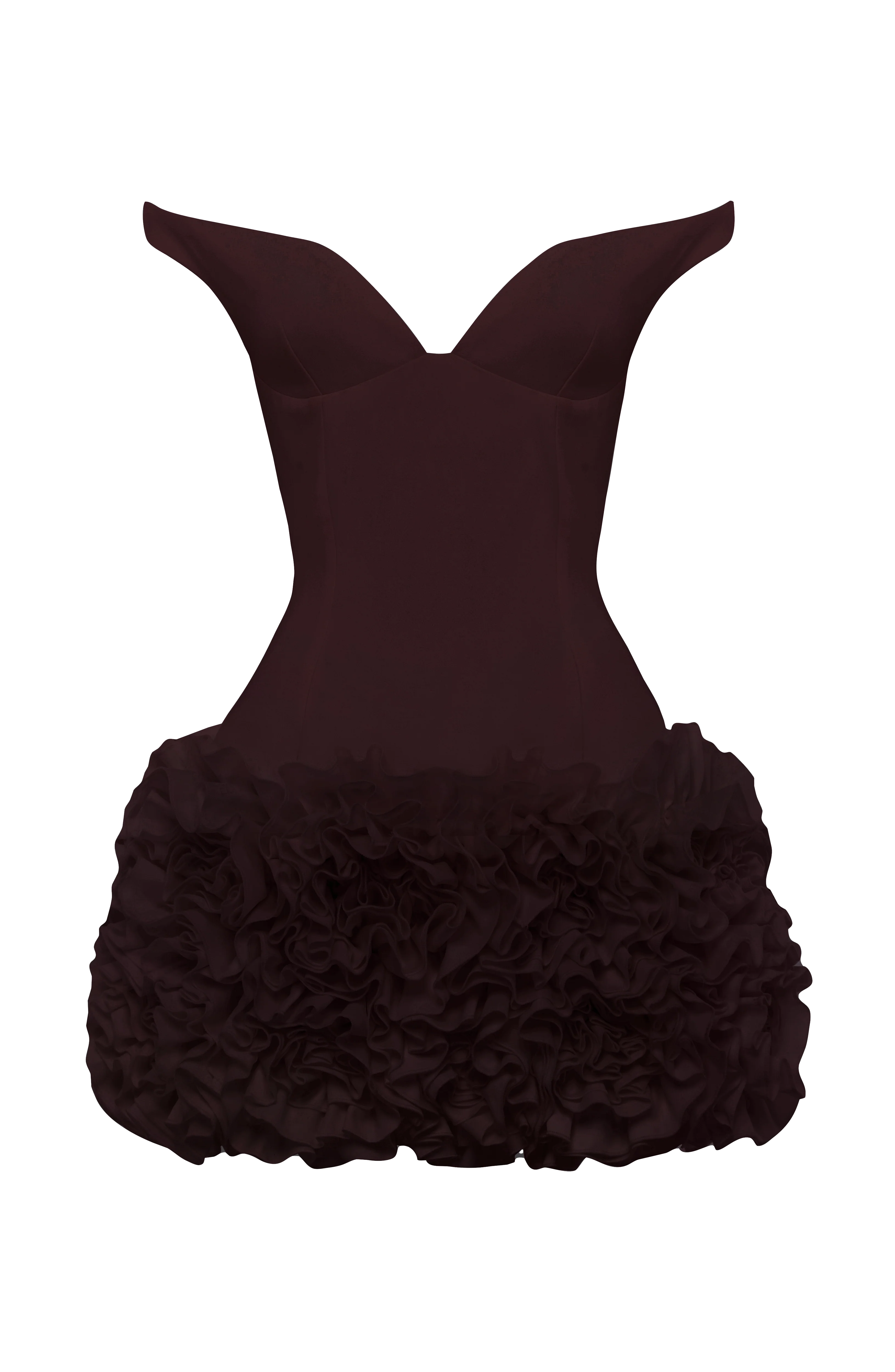 Aveta Mini Dress - Plum