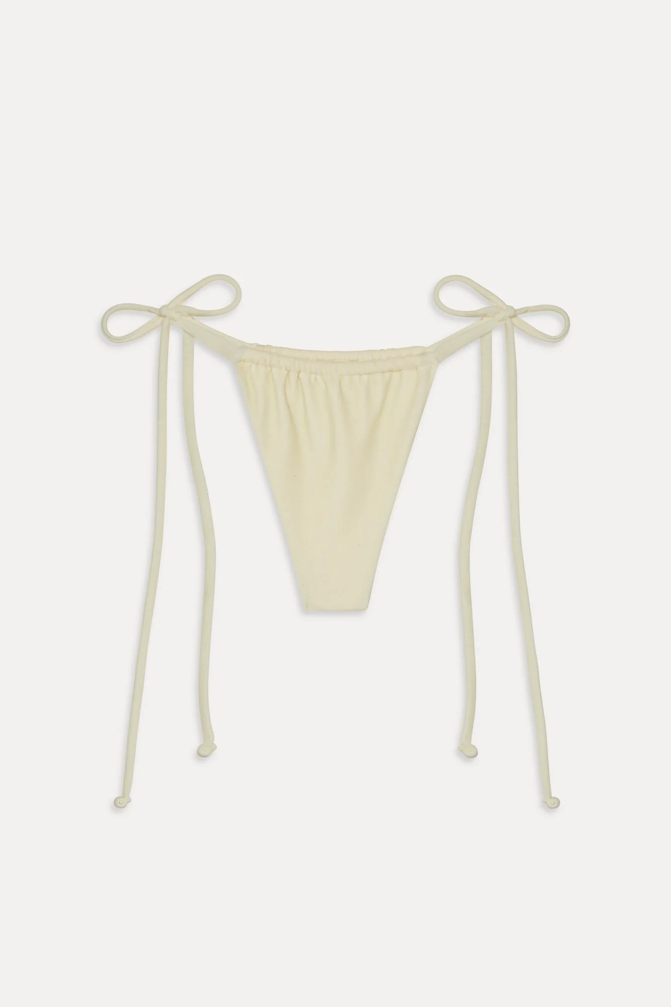 Tia Terry Skimpy Bikini Bottom - Lemon