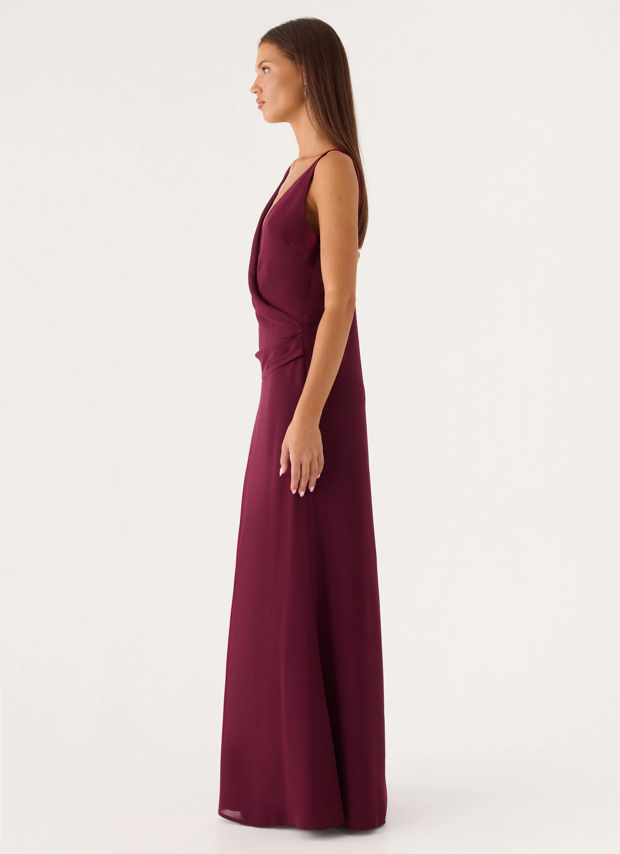 Sunset Edit Maxi Dress - Berry Kiss
