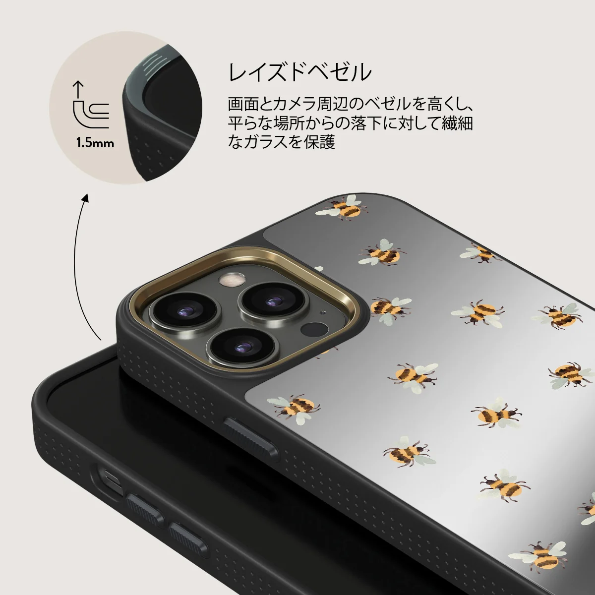 Honeycomb - iPhone 12 Pro ケース