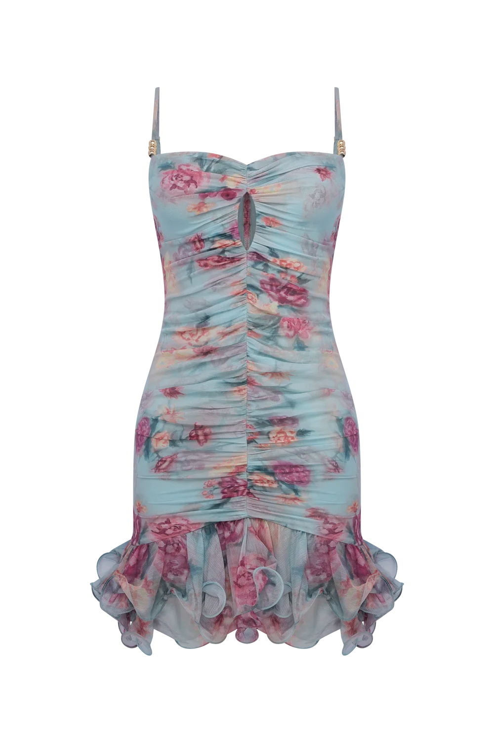 Flora Mist Mini Dress