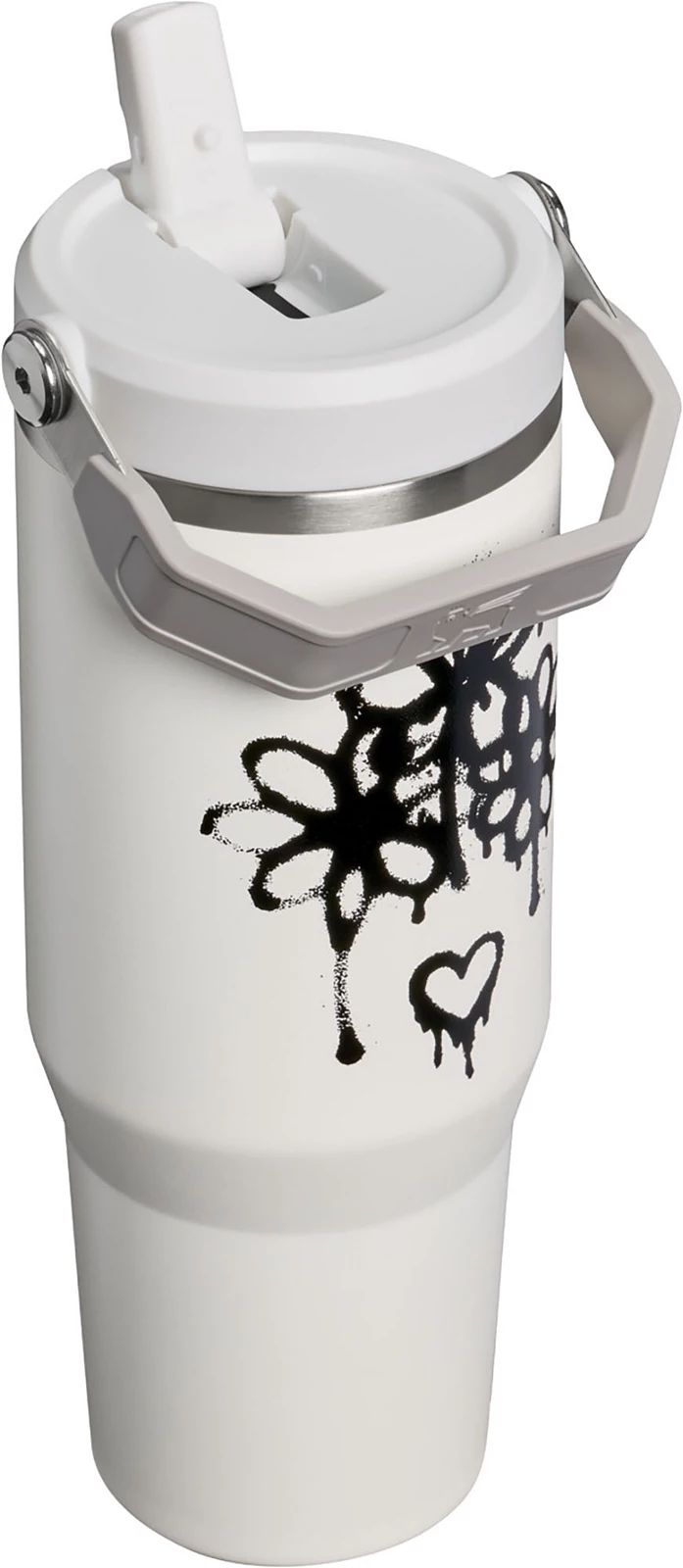 Stanley 30 oz. IceFlow 2.0 Flip Straw Tumbler - Stanley Graffiti Garden - Frost Graffiti Floral