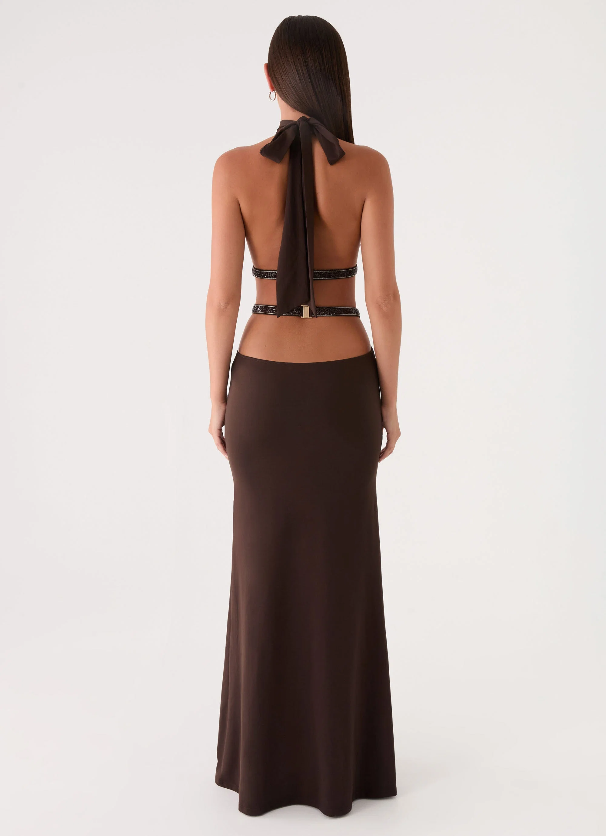 Kendrah Maxi Dress - Chocolate