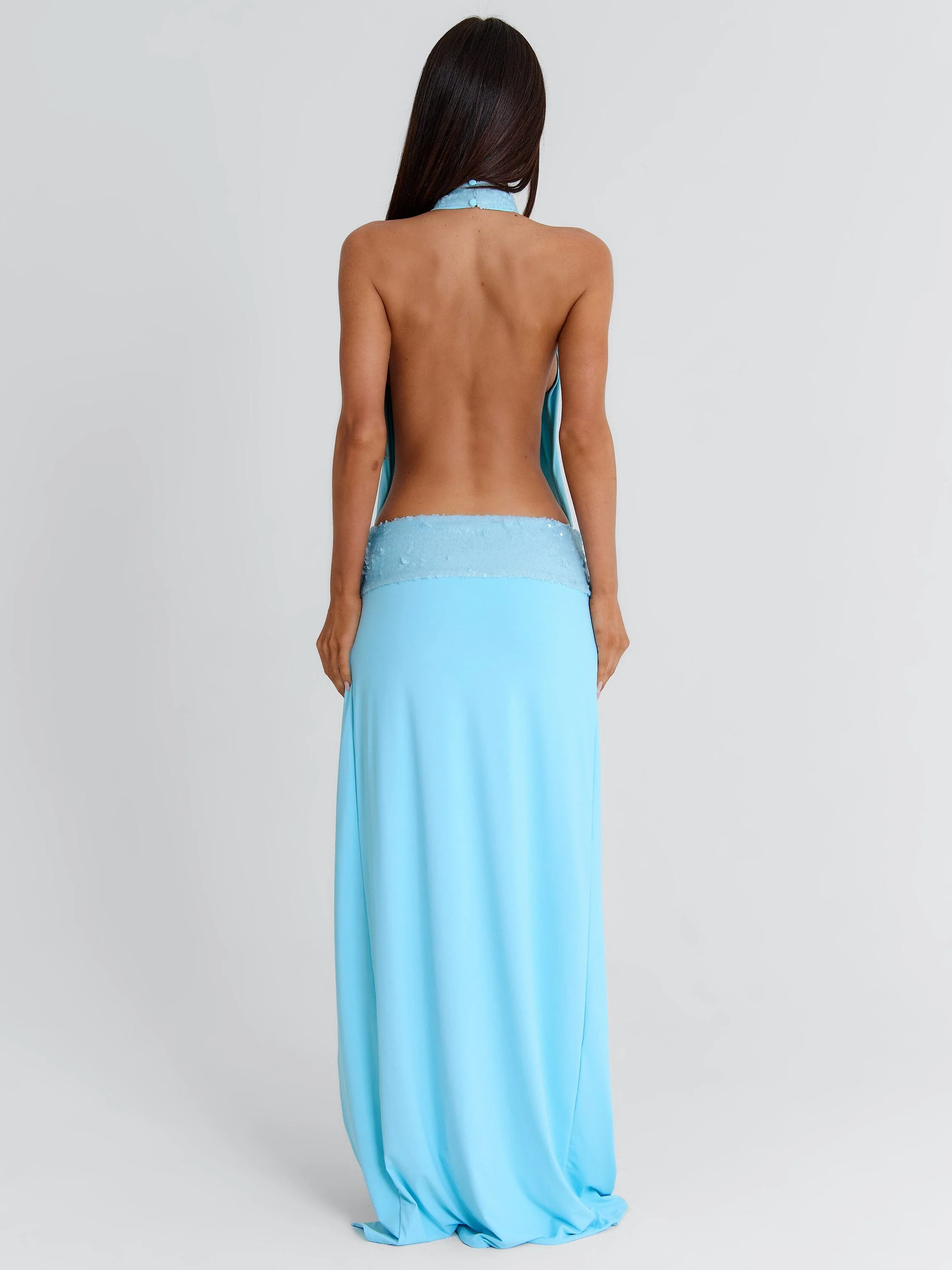 Imena Maxi Dress Blue