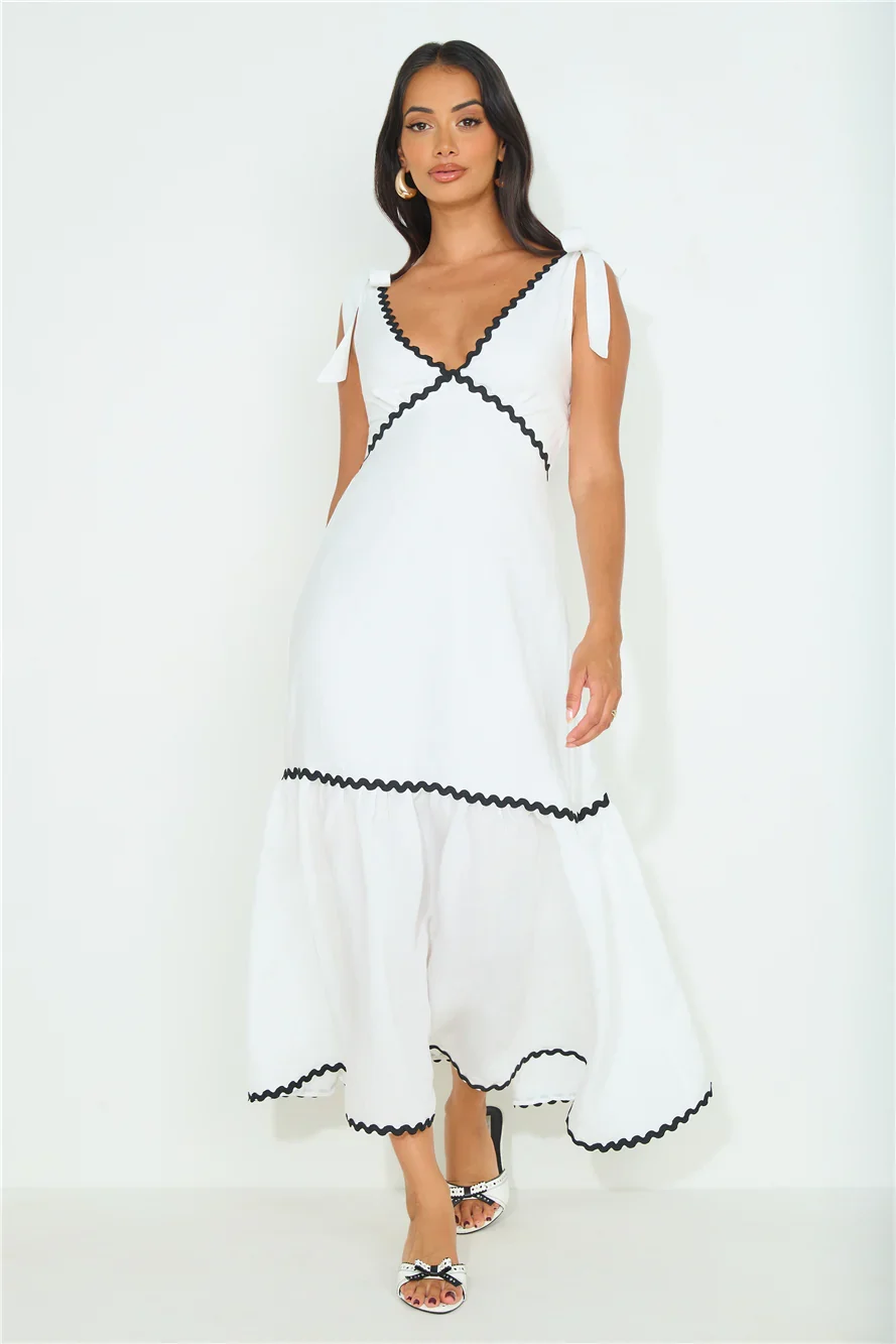 Sara Loves Maxi Dress White
