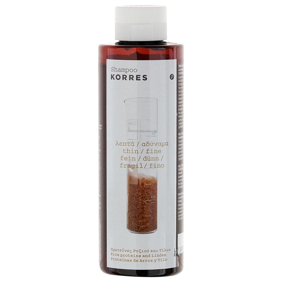 Korres Specjalne szampony Shampoo Rice Proteins und Linden