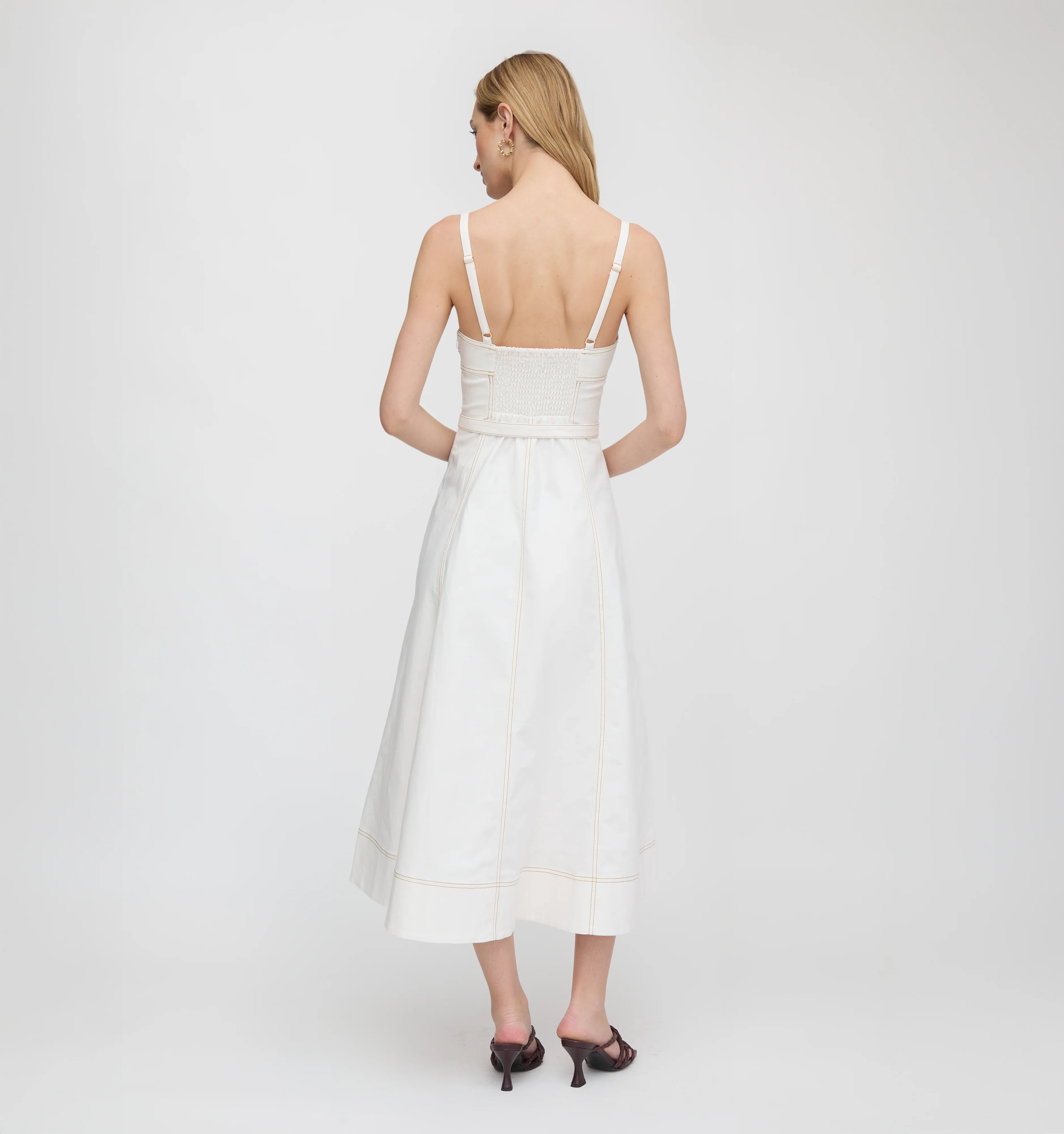 The Fiona Dress - Off White