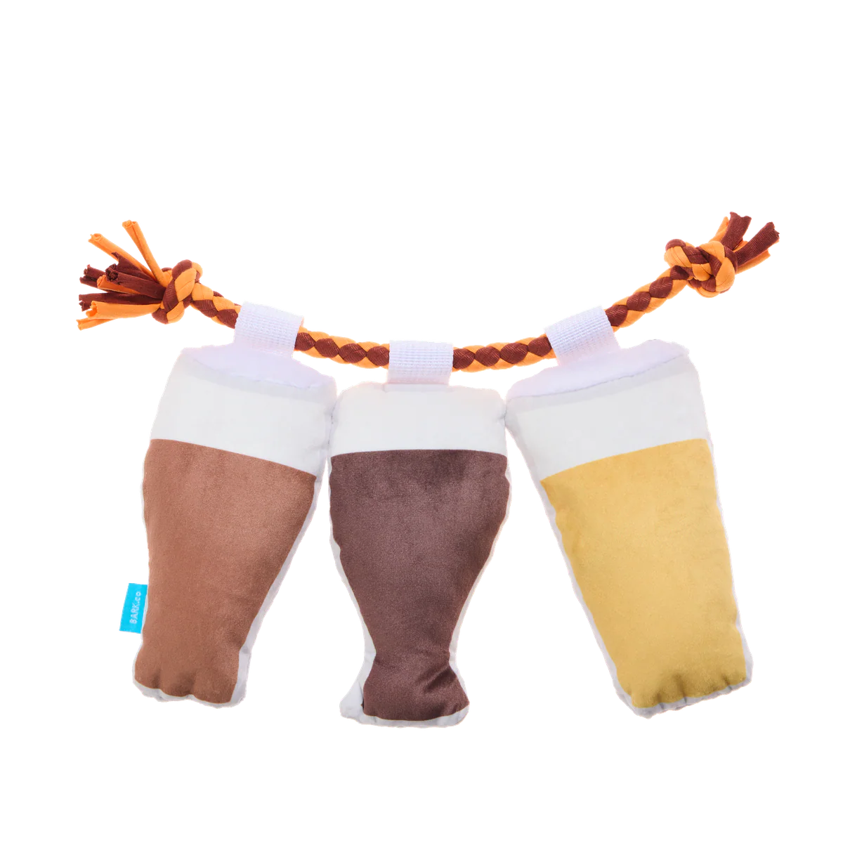 Tug-of-Beers Plush Tug Dog Toy