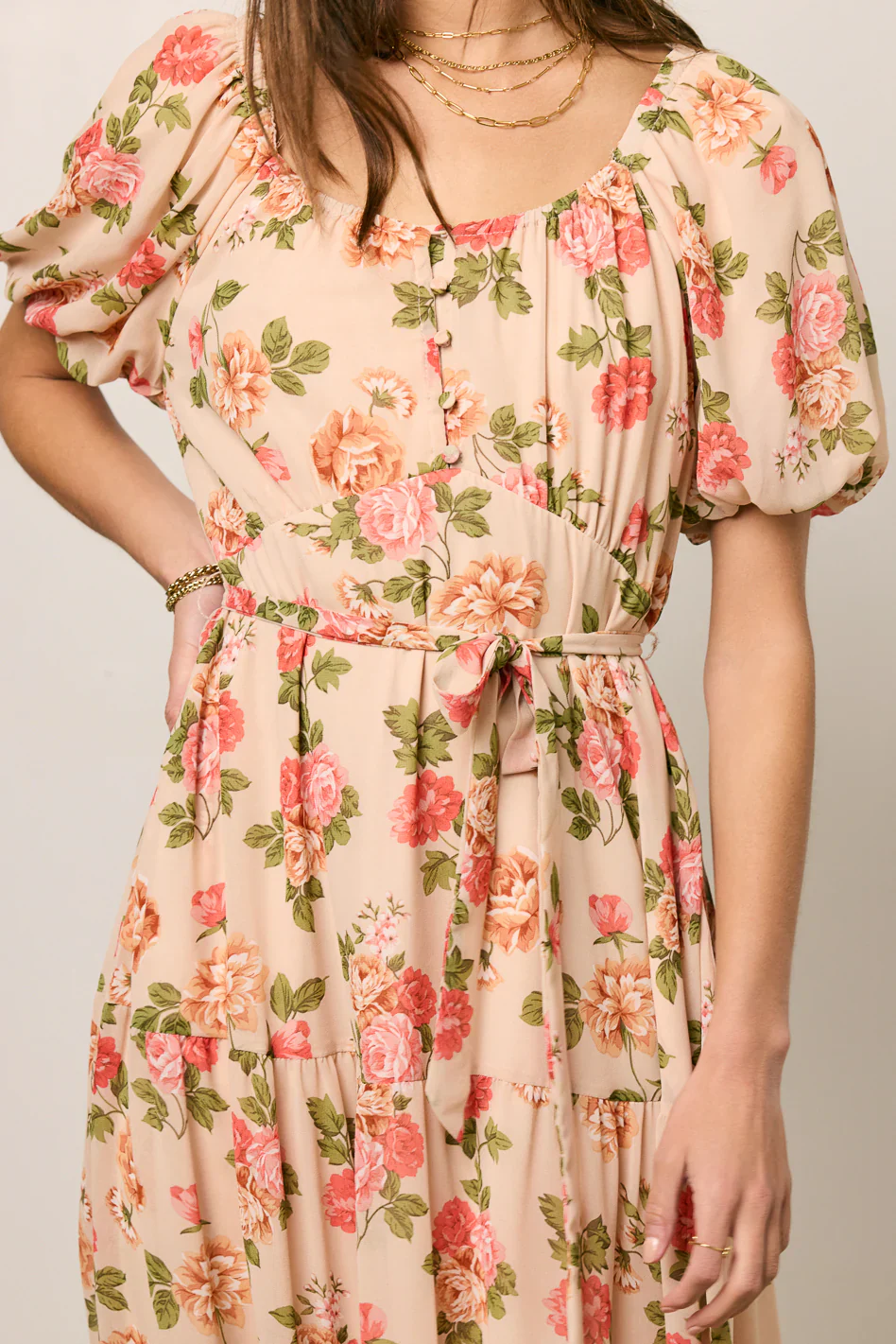 Patricia Floral Midi Dress