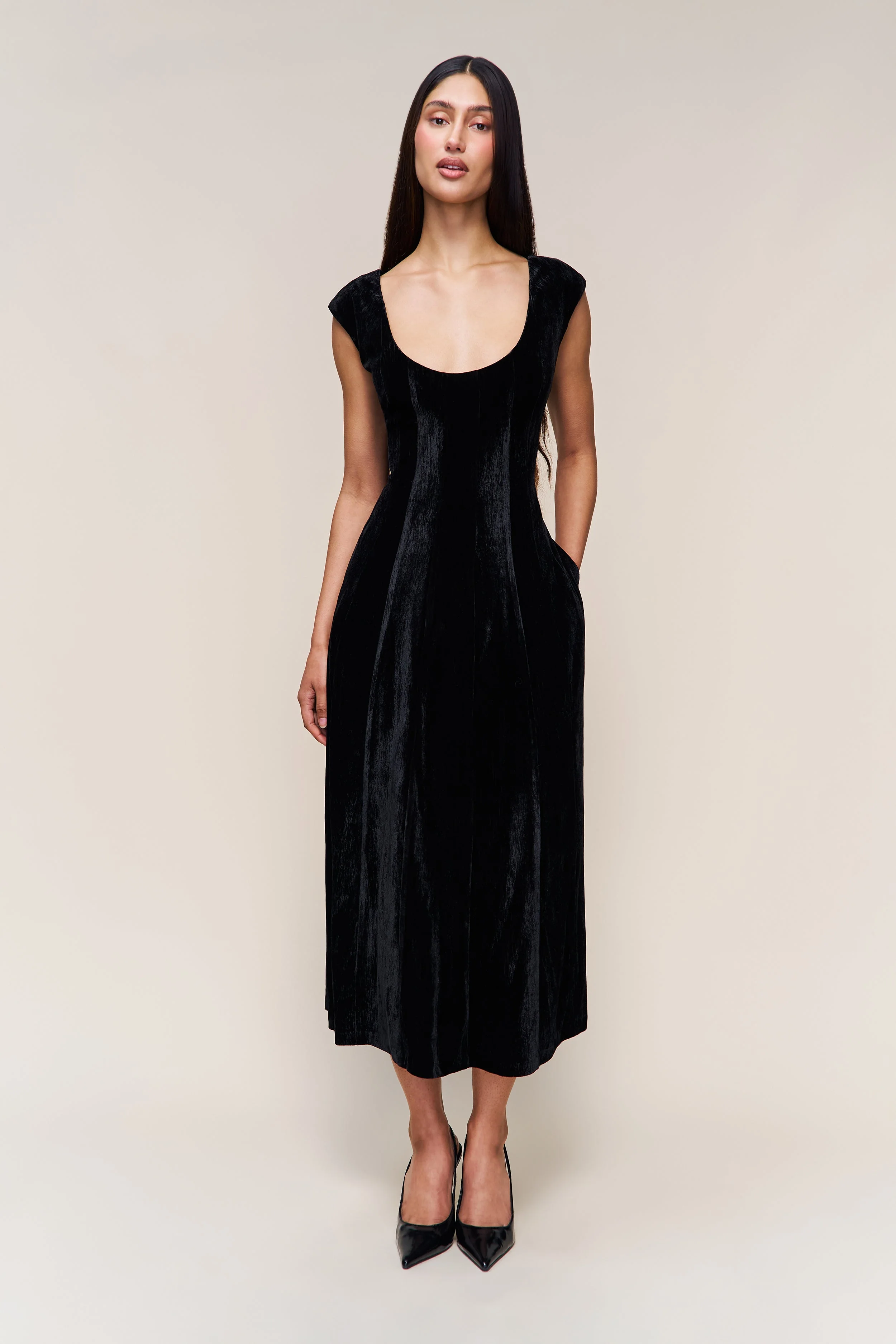 Leila Velvet Dress