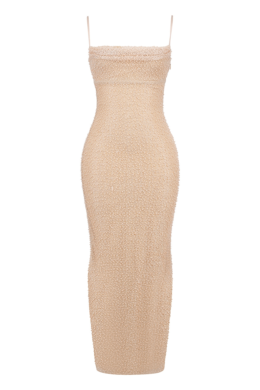 Seapearl Embellished Maxi Dress