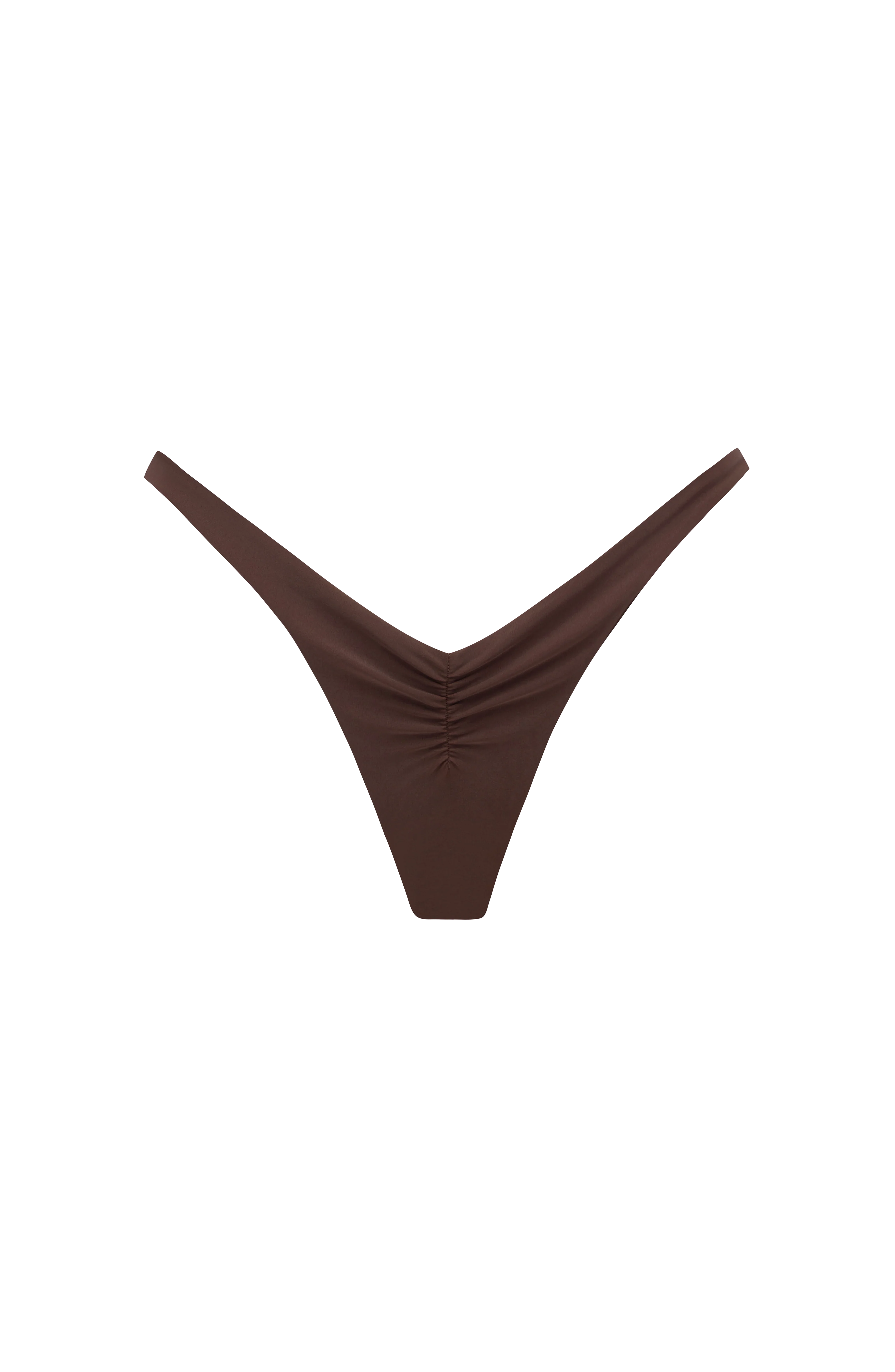 Brianna Bikini Bottom - Plum Brown