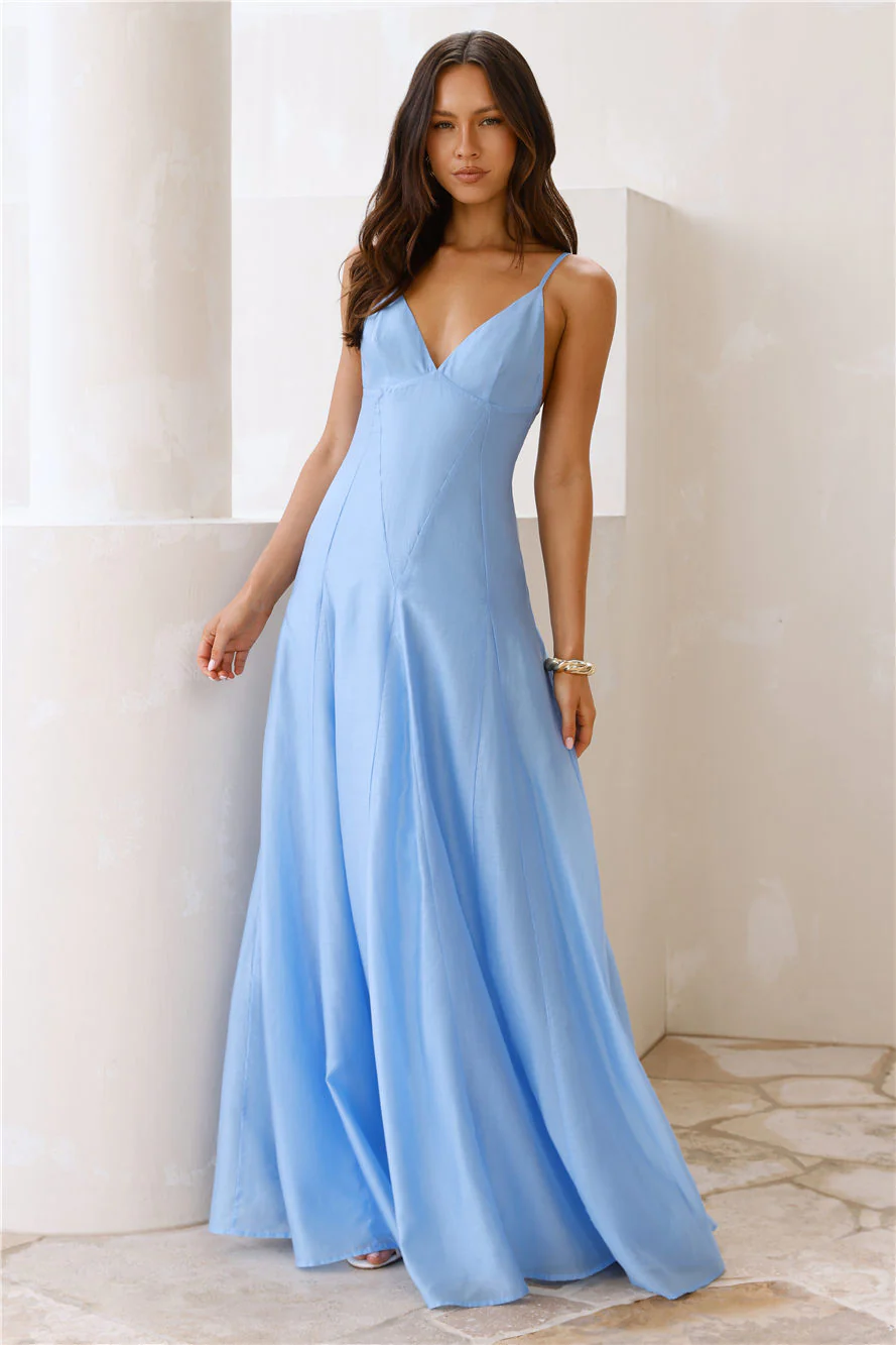 Dancing With Beauty Maxi Dress Jacaranda