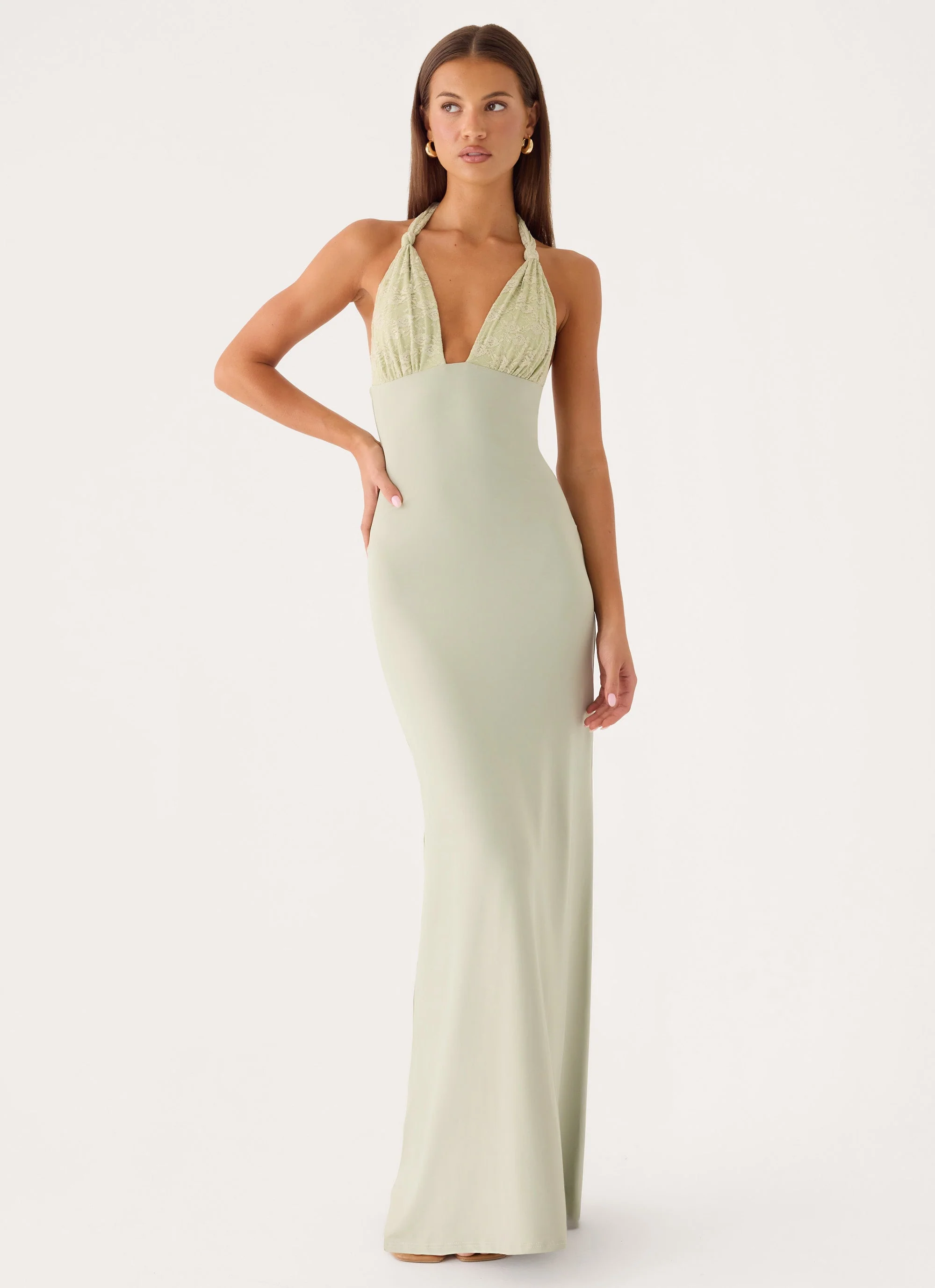 All I Need Maxi Dress - Sage - luluinthesky