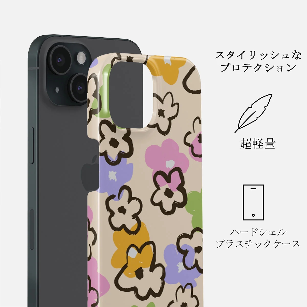 Good Vibes - iPhone 15 Plus ケース