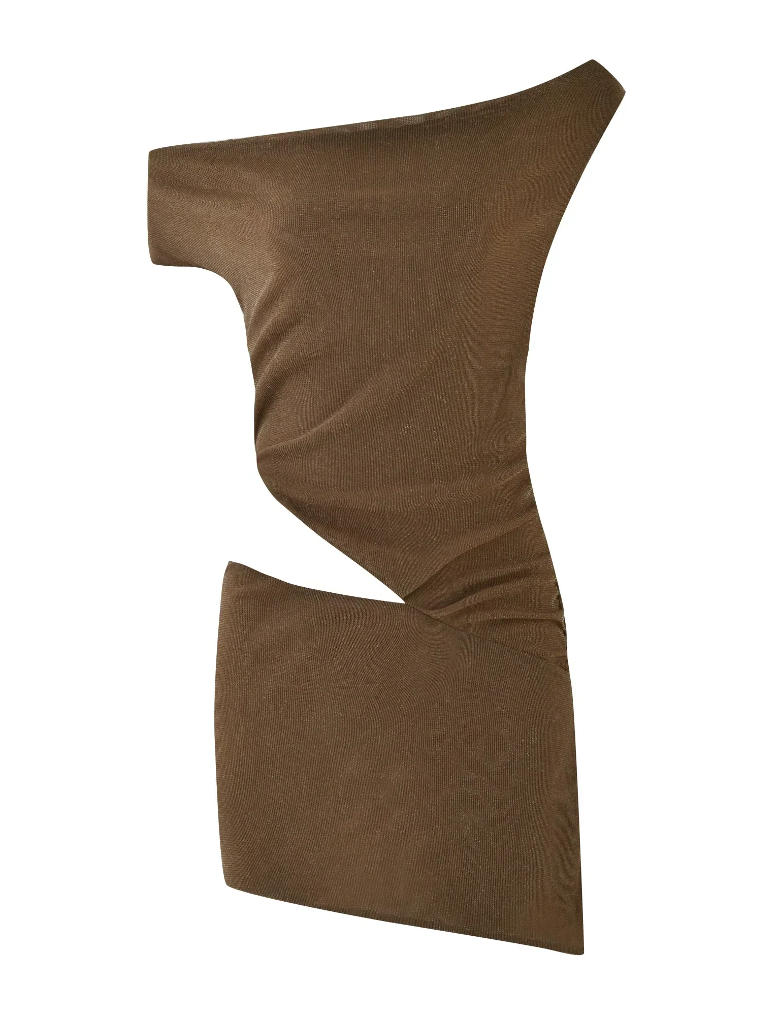 Cobi Mini Dress 2.0 - Brown - luluinthesky