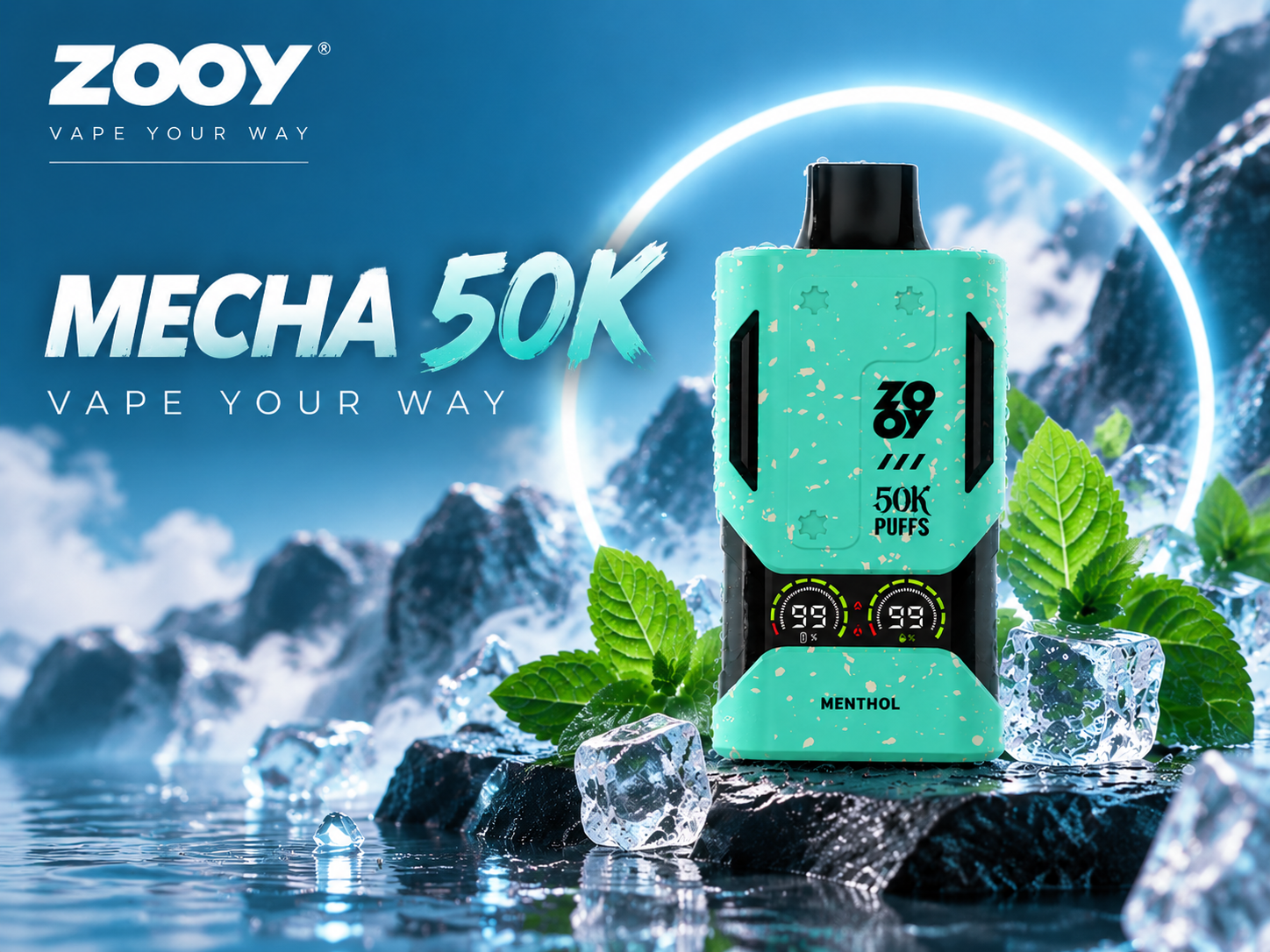 ZOOY MECHA 50K: Advanced Craftsmanship Behind a New Generation of Disposable Vape - Air Lab