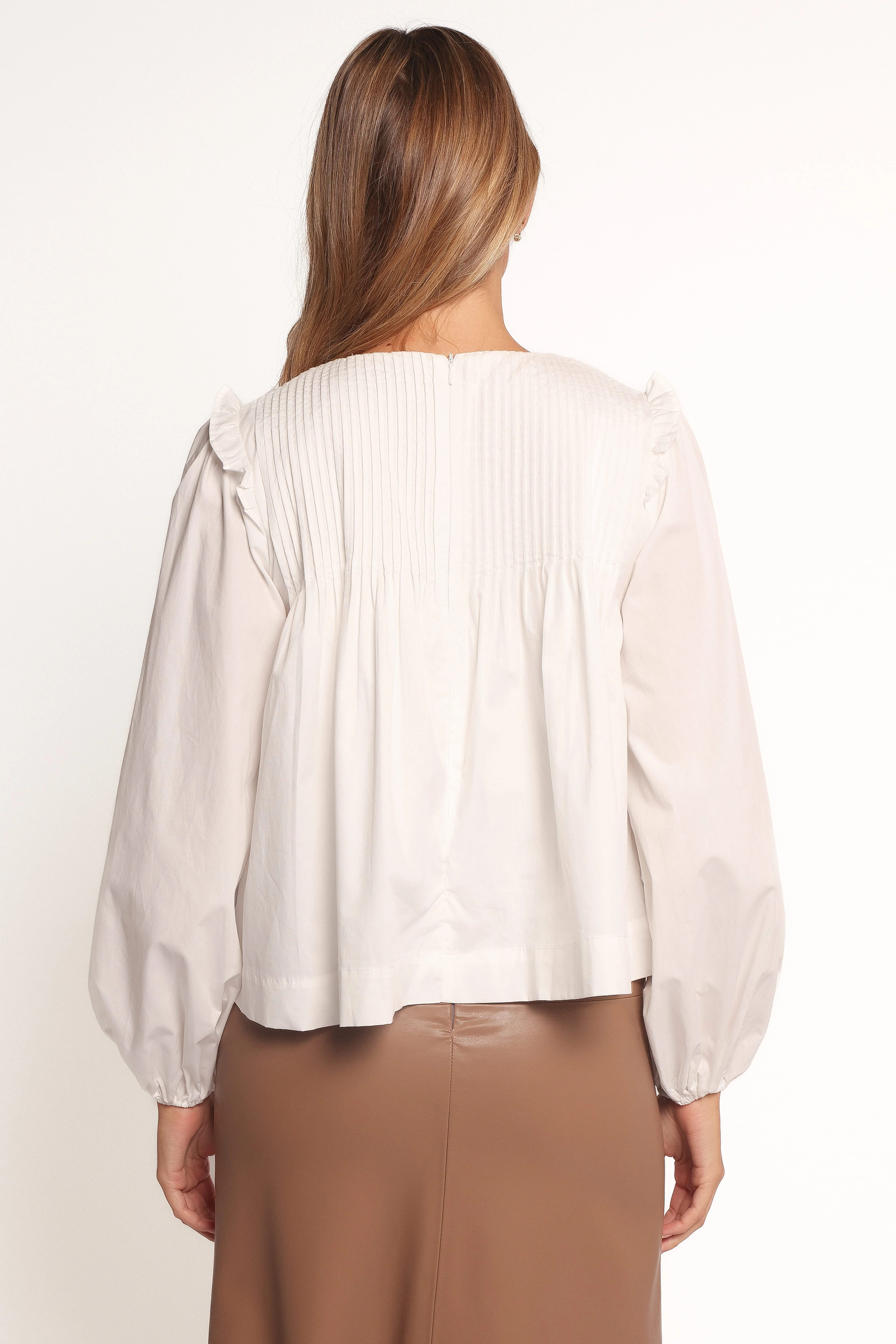 Melba Blouse - White