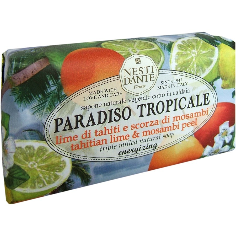 Nesti Dante Firenze Paradiso Tropicale Mydło Tahitian Lime & Mosambi Peel