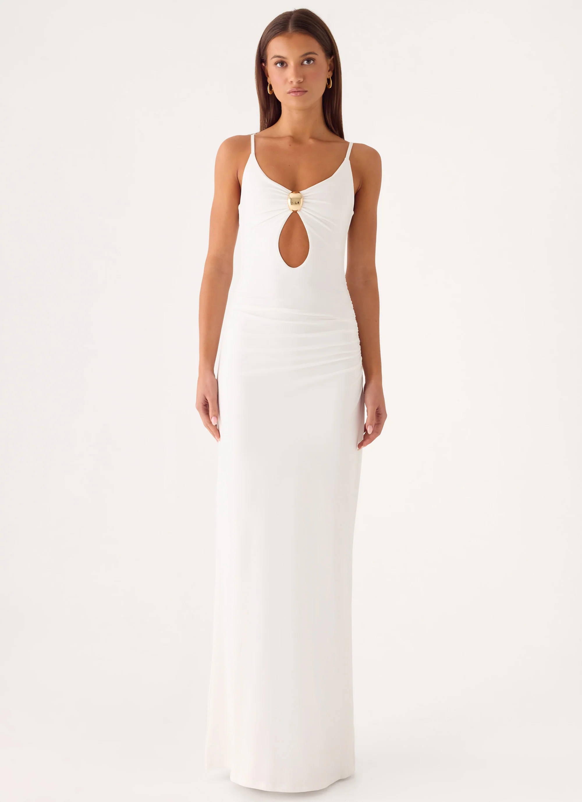 Inez Maxi Dress - White