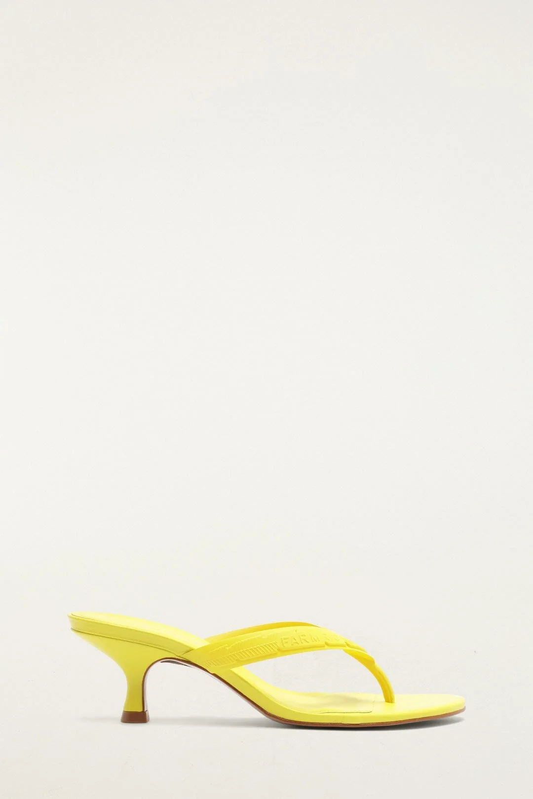Yellow Rob Heeleded Sandal