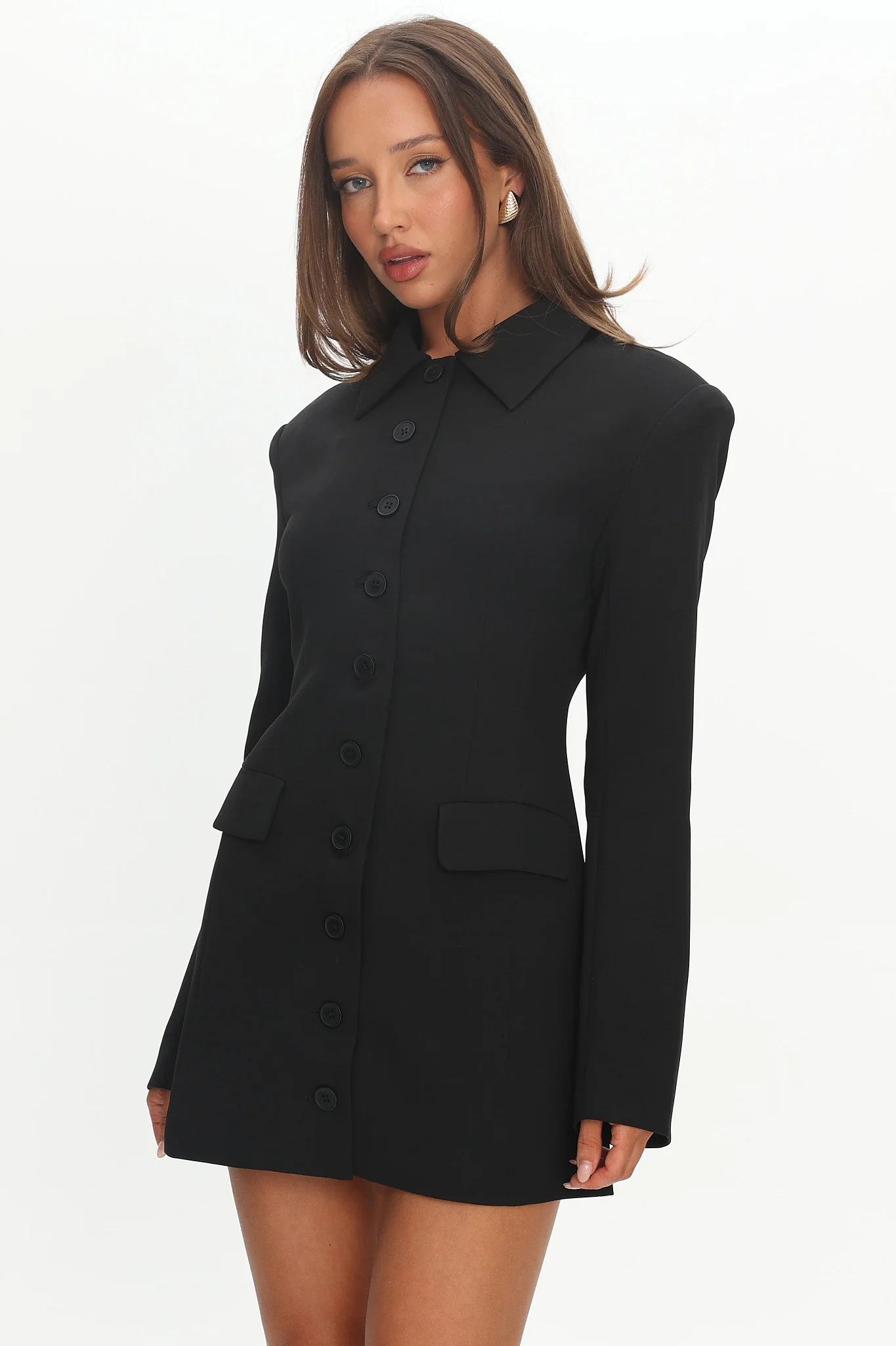 LIONESS Cheri Mini Dress Ink