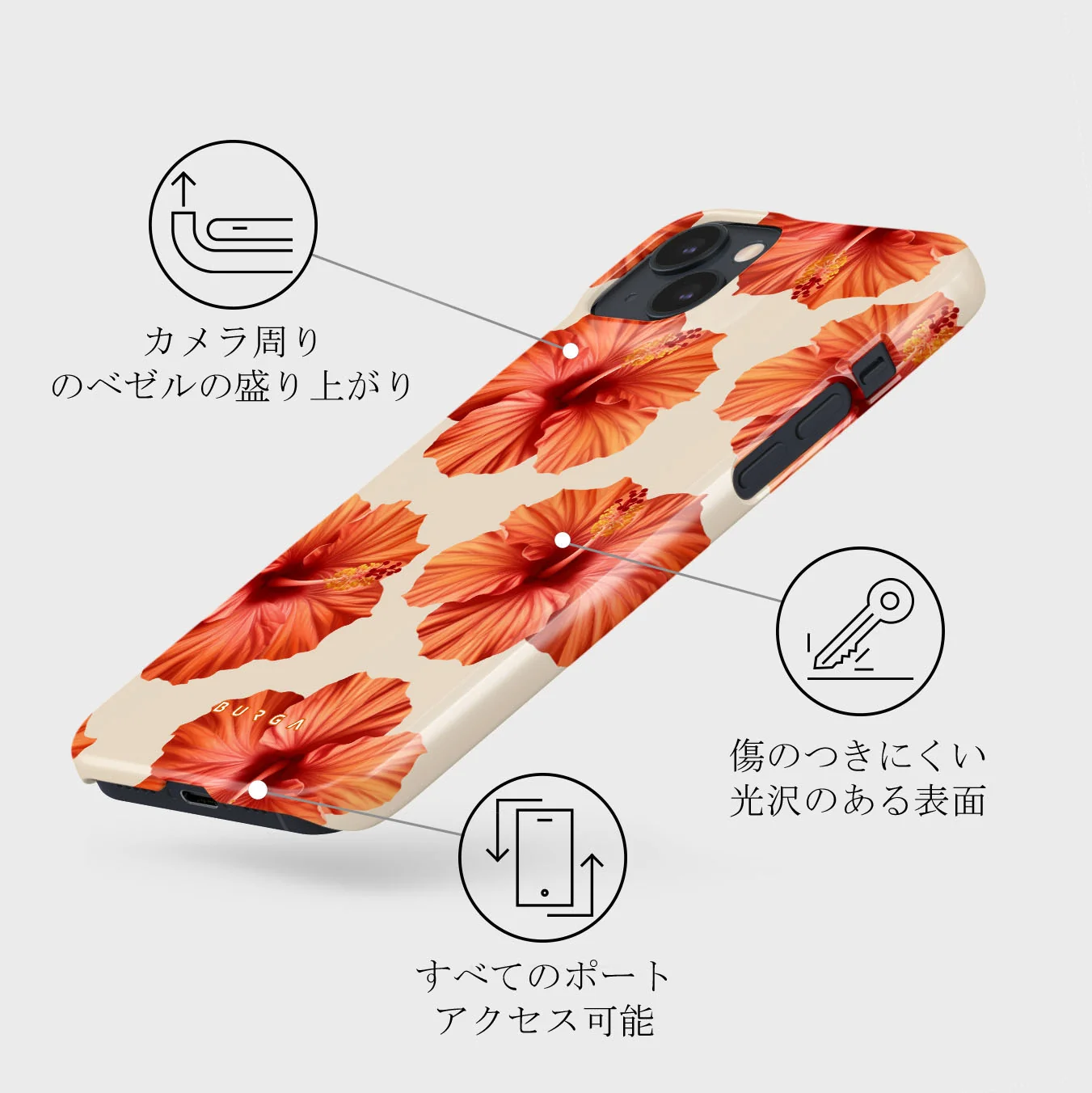Bonita - iPhone 13 Mini ケース