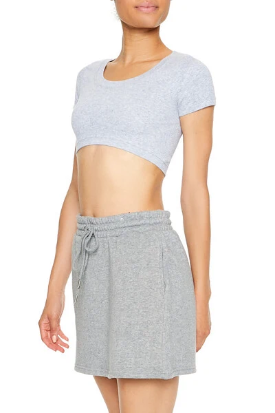 Active Seamless Cropped Tee