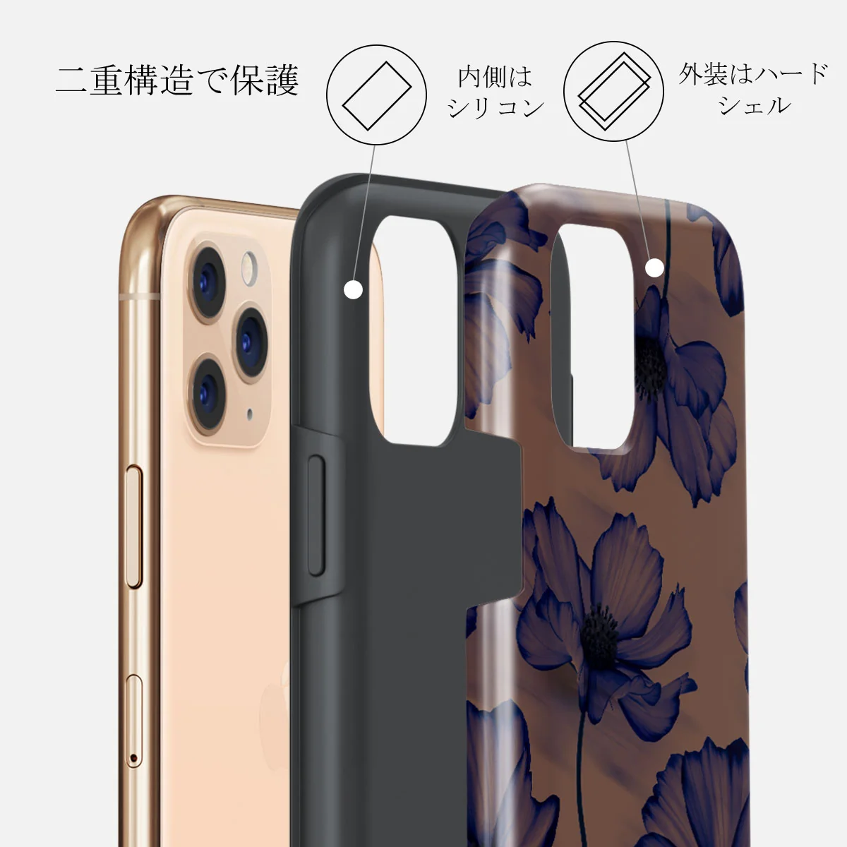 Velvet Night - iPhone 11 Pro ケース