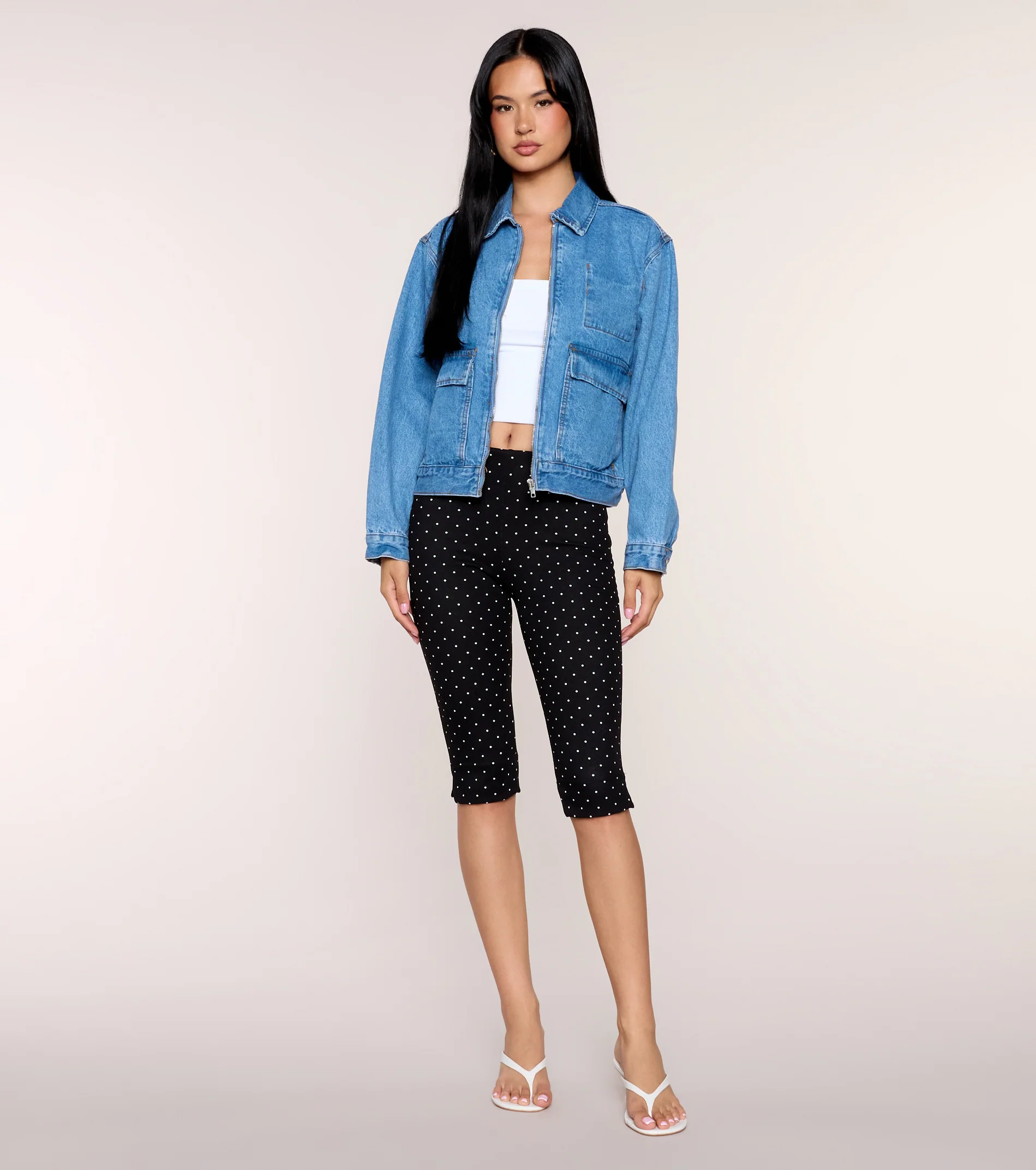 Casually Collected Denim Trucker Jacket
