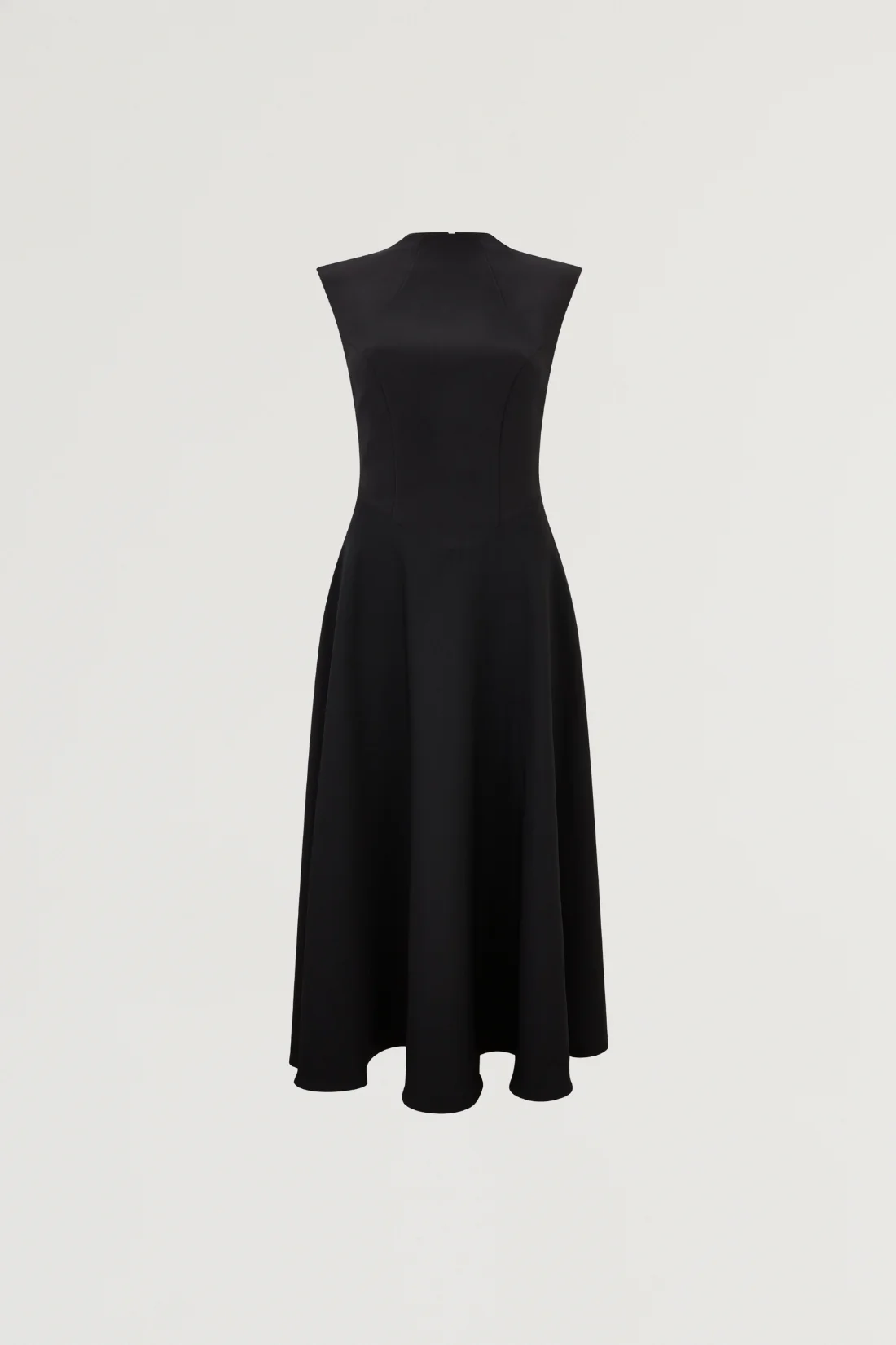 High Waist Midi Dress