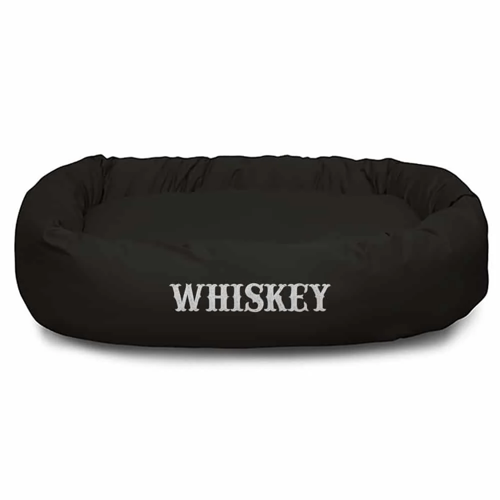 Poly/Cotton Bagel Bed - Personalized