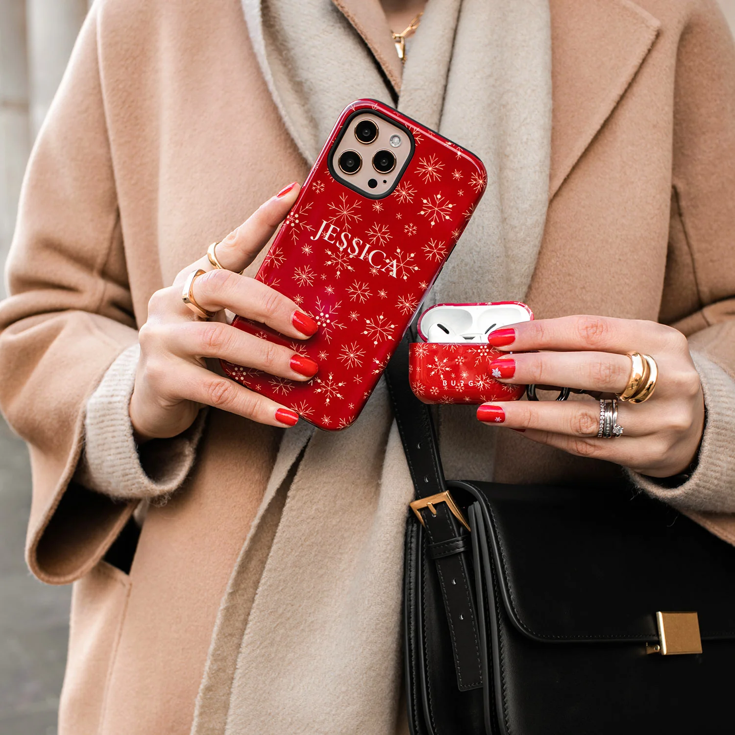 Dear Santa - Snowflake iPhone 11 Pro Max ケース