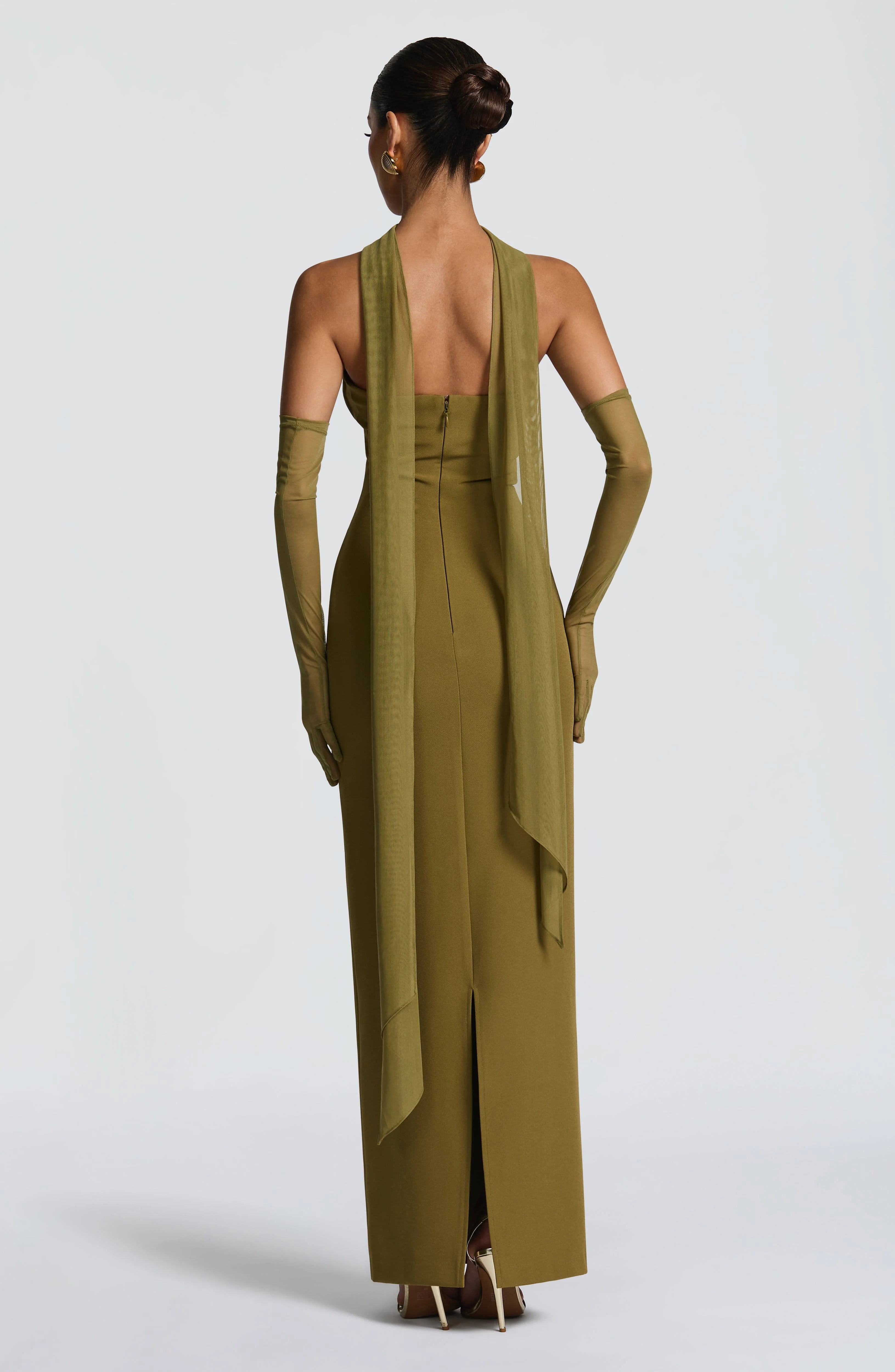 Ayla Scarf - Deep Olive