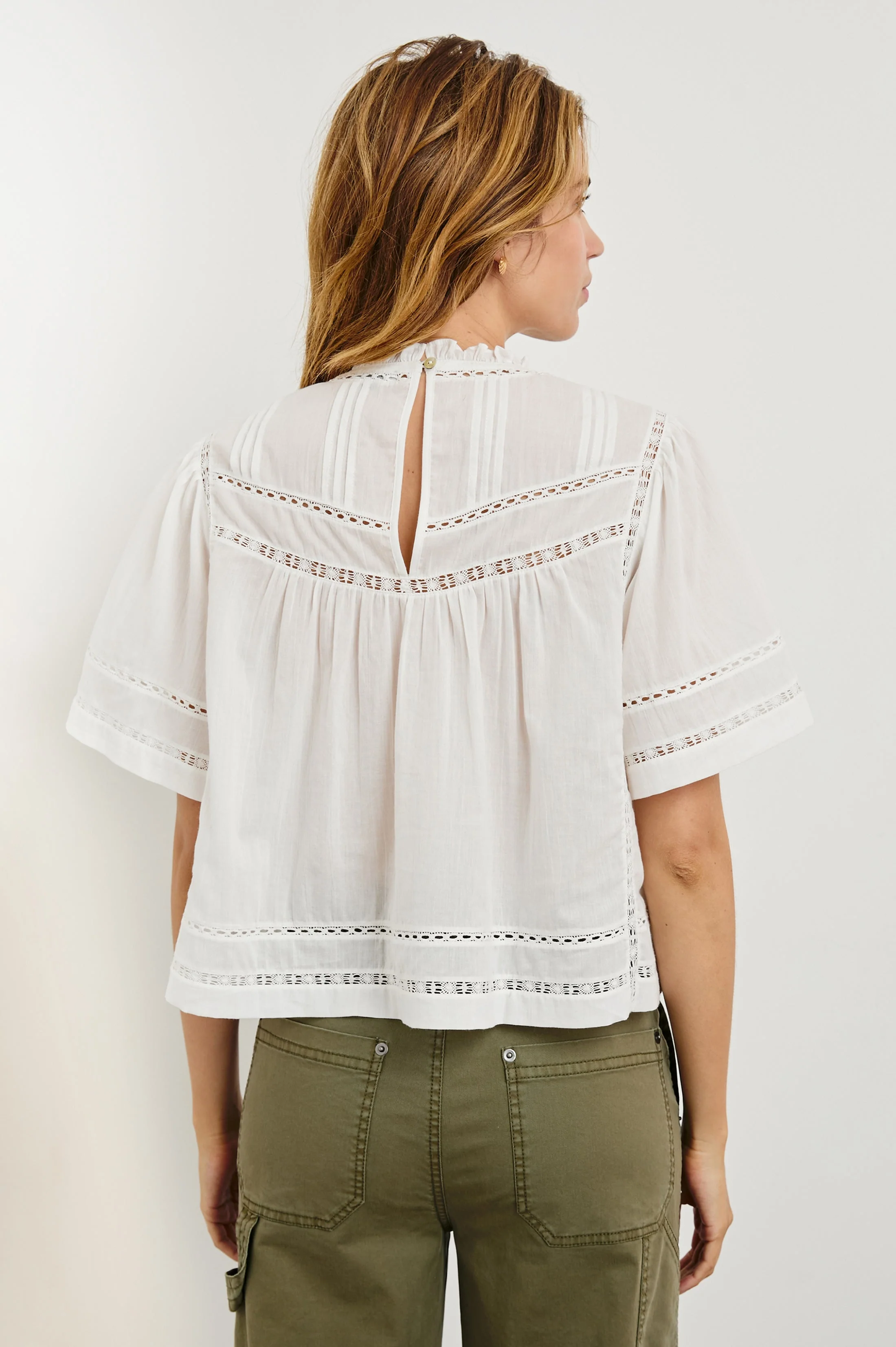Daisy Top - White