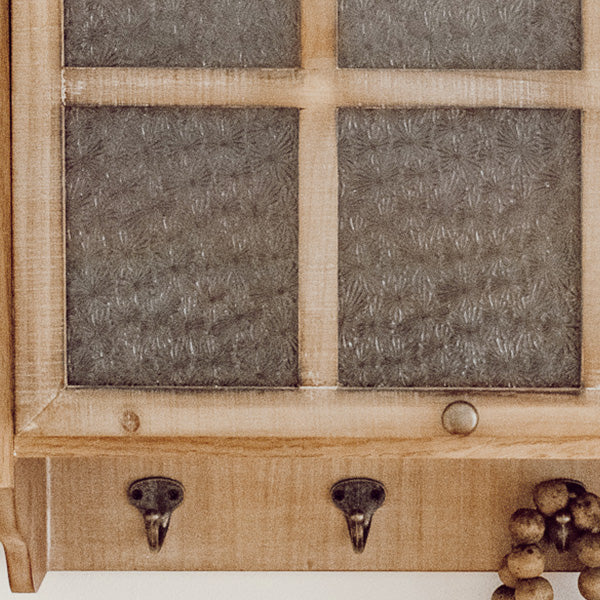 Multi-Functional Wooden Wall Cabinet