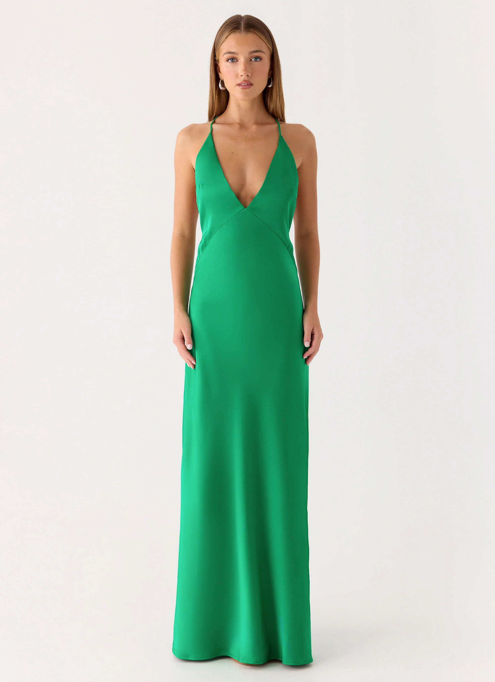 Esmeray Maxi Dress - Emerald Green