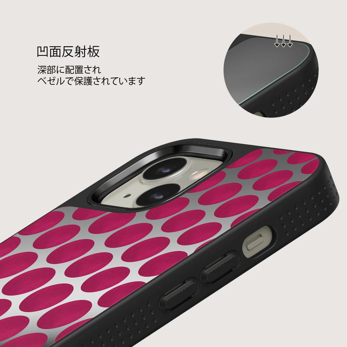 Reset Button - iPhone 13 ケース
