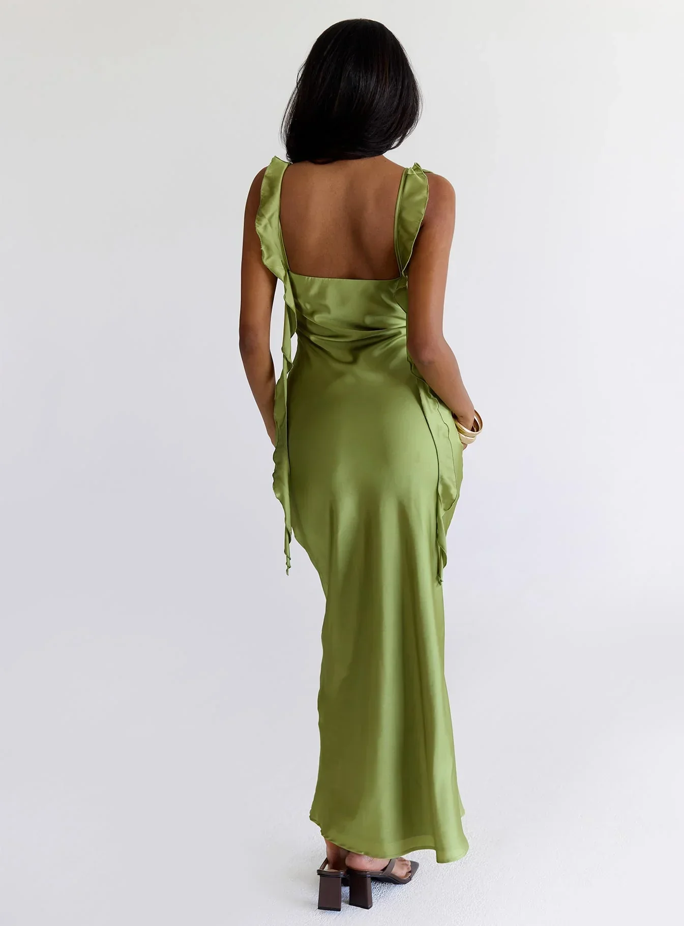Lanai Maxi Dress Olive - luluinthesky