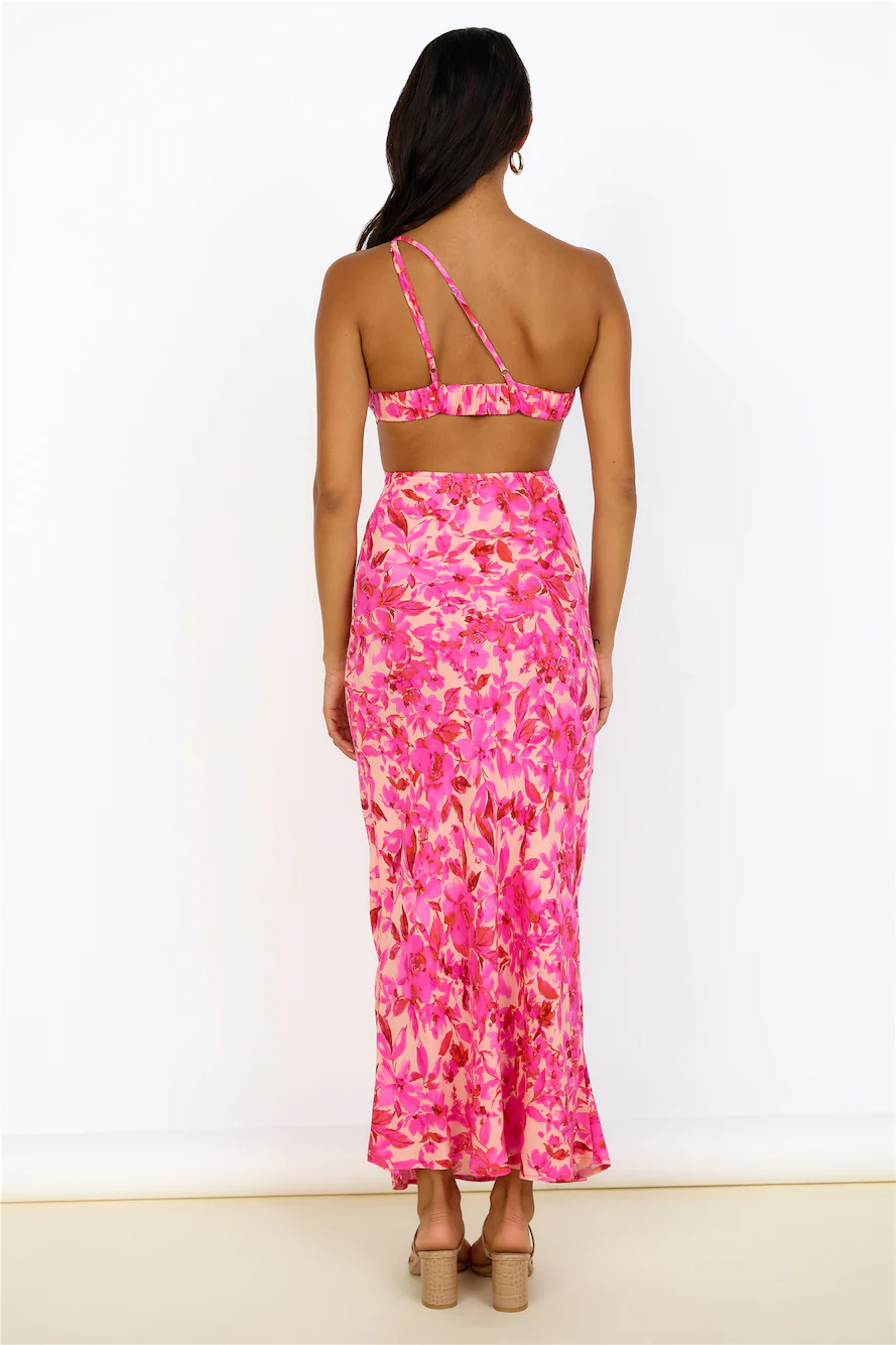 Believe Me Maxi Dress Pink