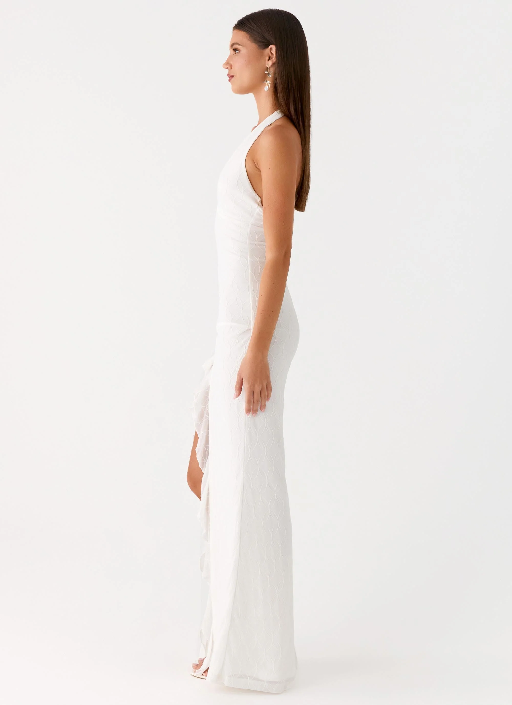 Charmed By You Maxi Dress - White - luluinthesky
