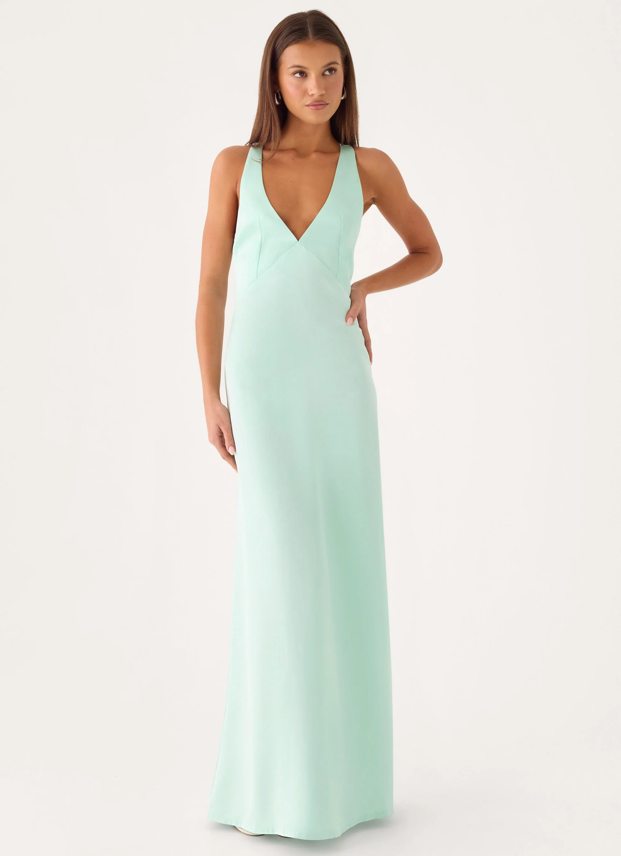 Darcee Maxi Dress - Mint - luluinthesky