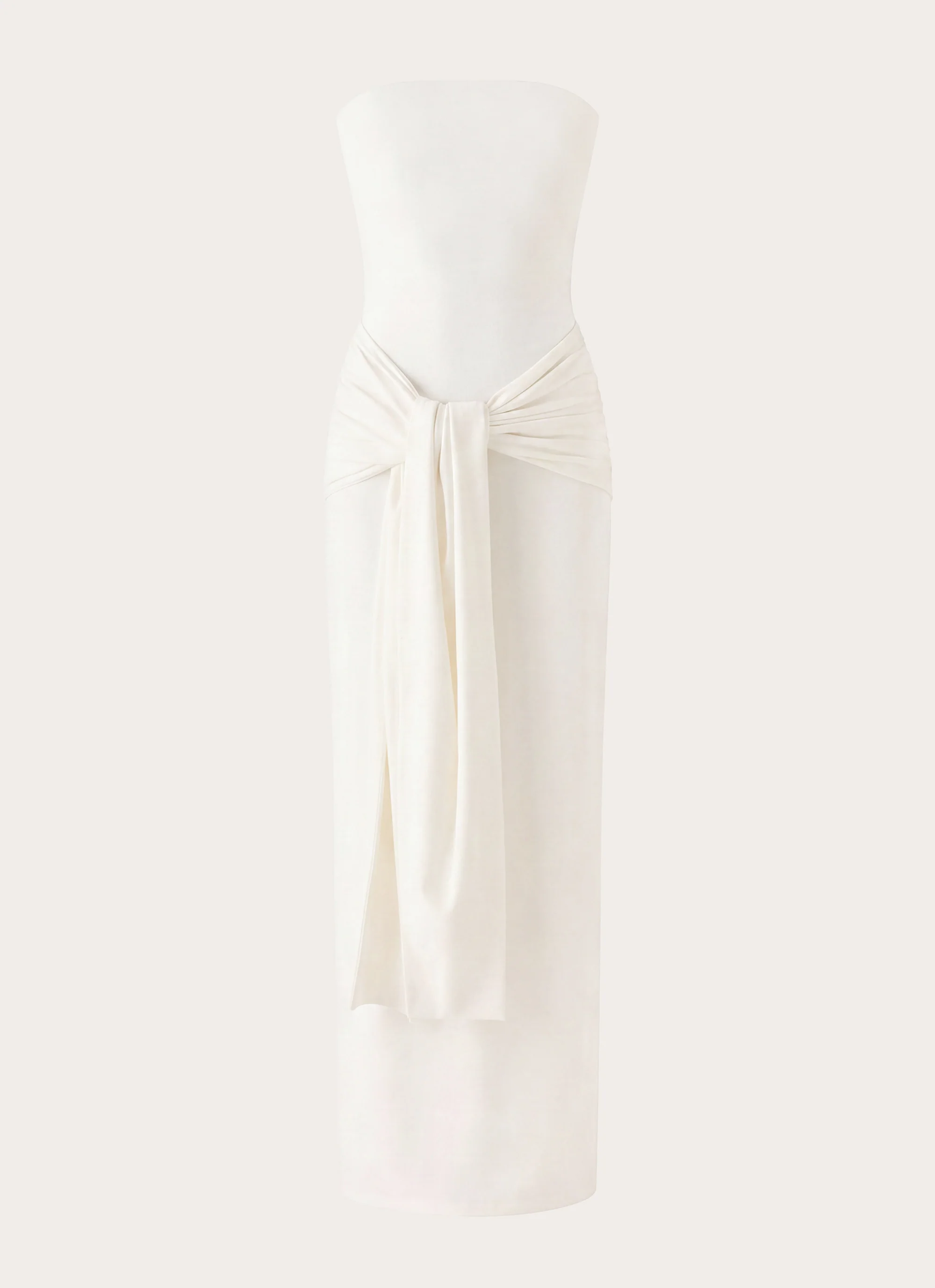 Stole My Heart Maxi Dress - White