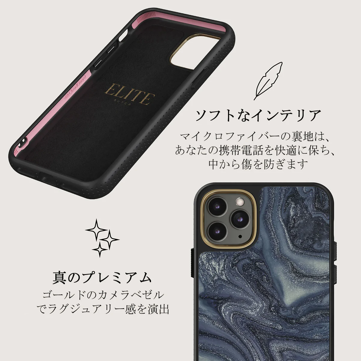 Navy Trench - Blue iPhone 11 Pro Max ケース