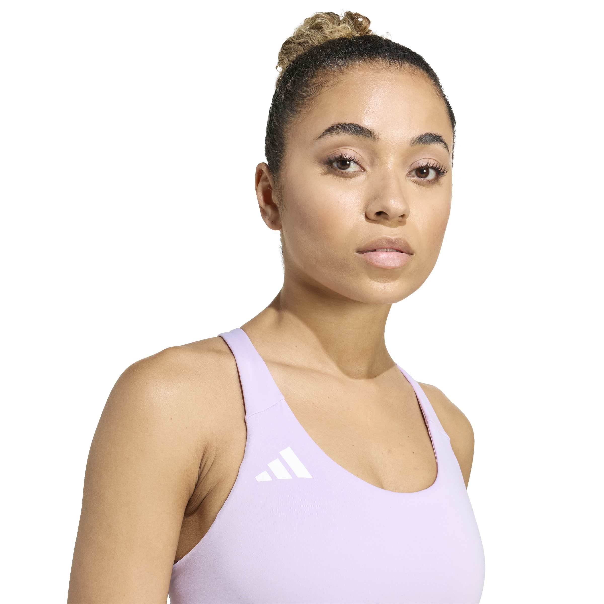 ADIDAS Adizero Women's Sports Bra Purple JV9778