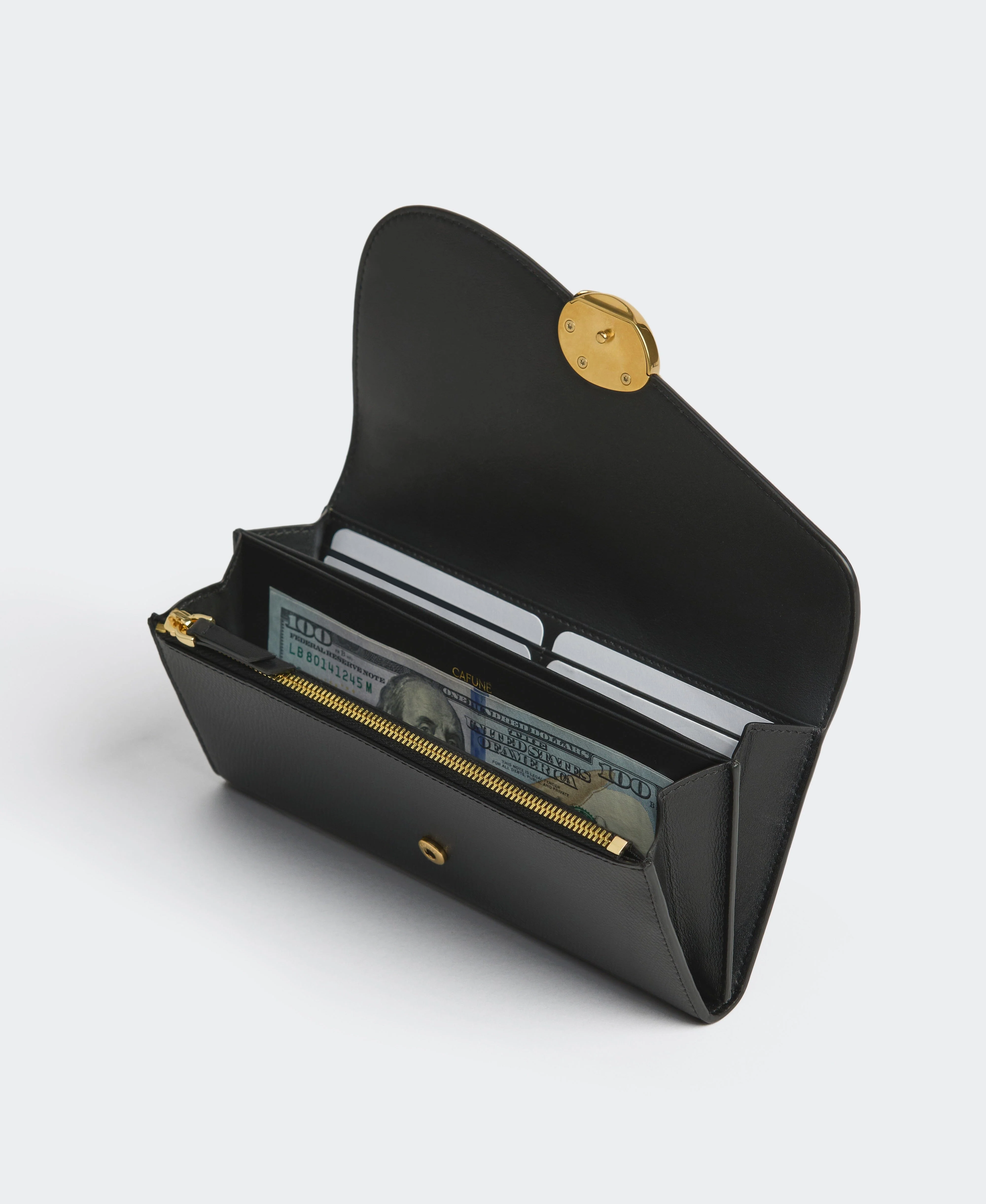 Basalt Long Wallet - Black