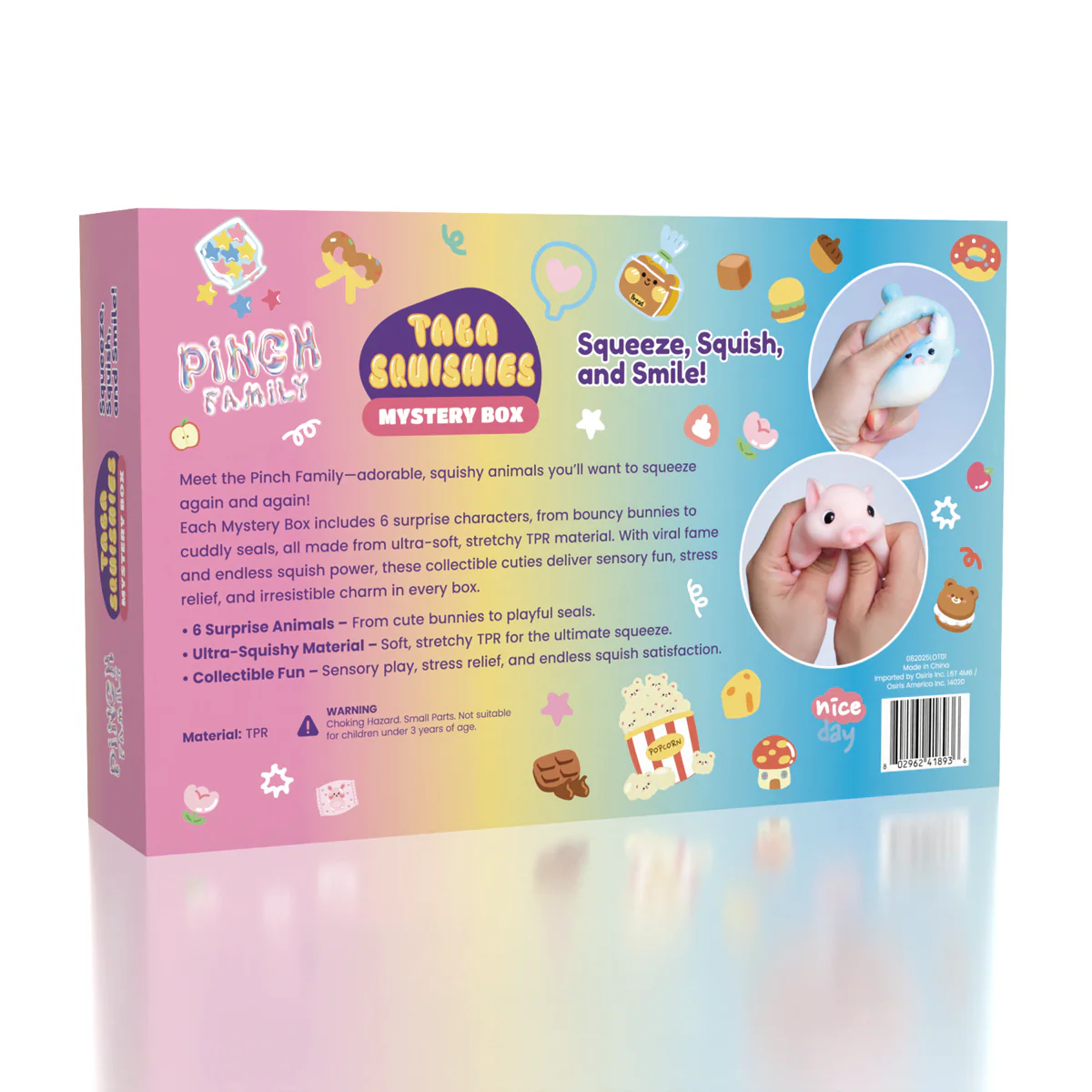 Pinch Family: Taba Animals Super Squishies® Toys Mystery Box